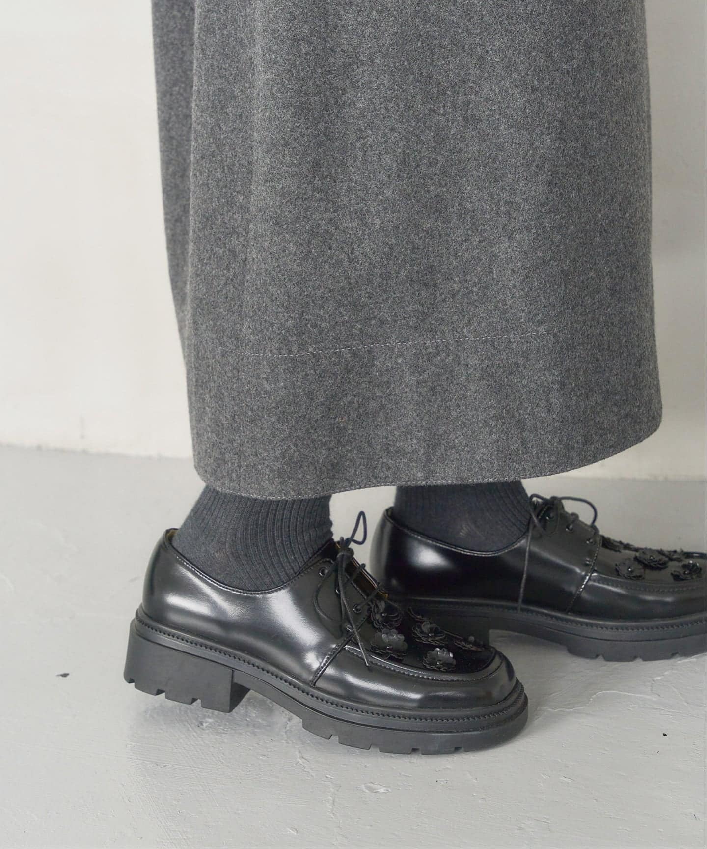 新品★Youn-a×LE TALONアツゾコフラワーレースアップ ルタロン M LE TALON｜アツゾコフラワーレースアップ | Rakuten Fashion(楽天