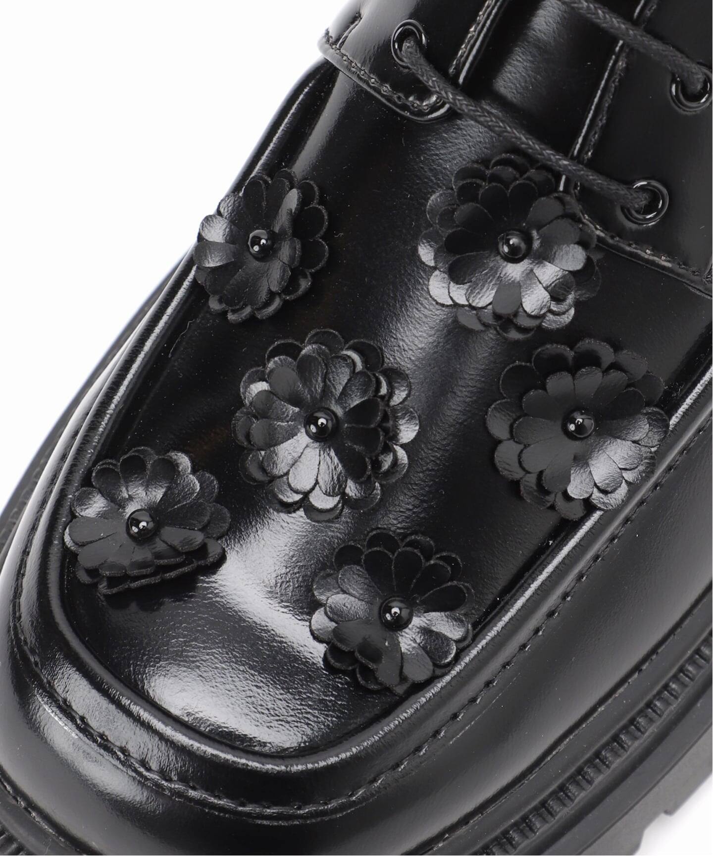 アツゾコフラワーレースアップ（ローファー）｜LE TALON（ル タロン