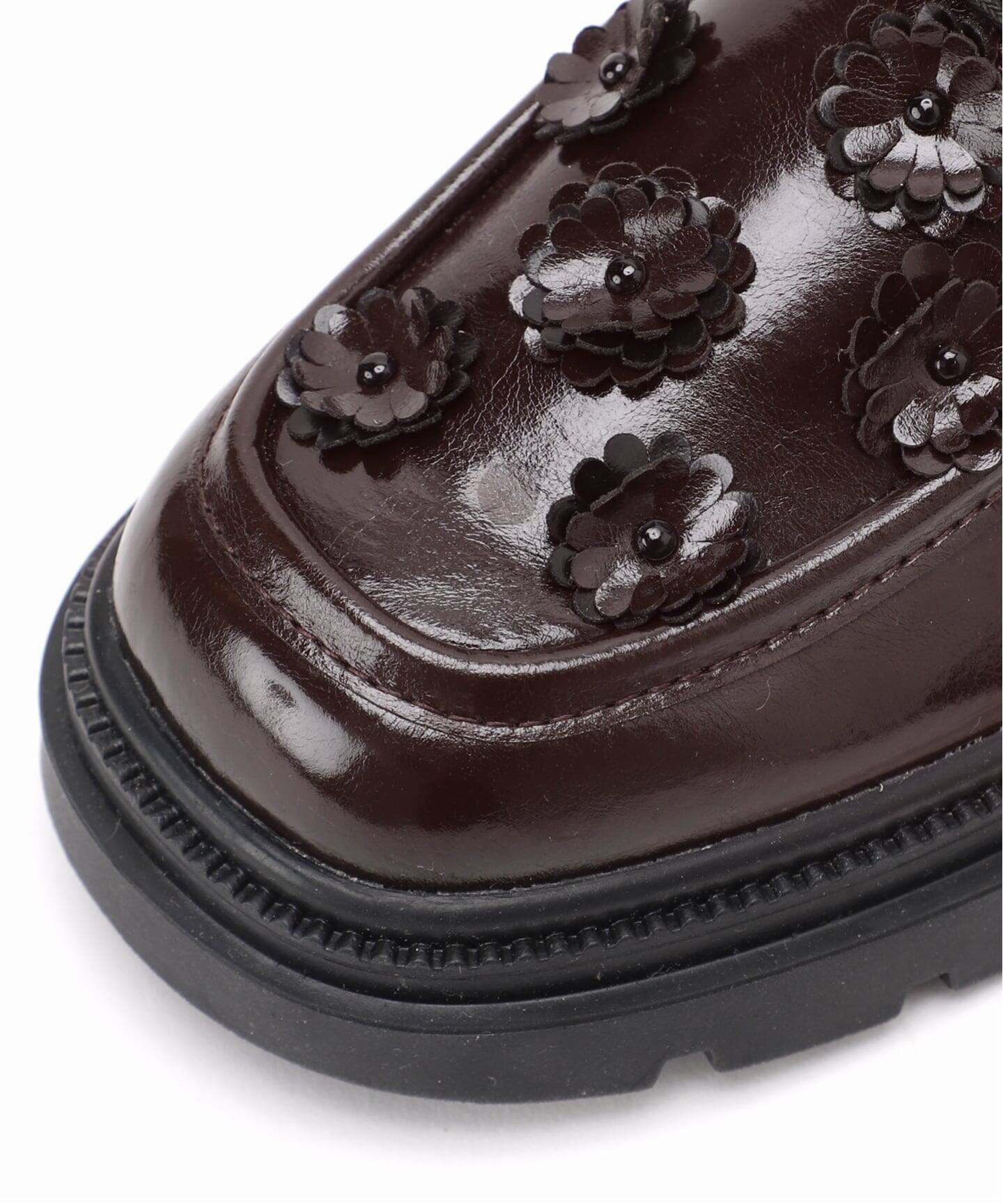 アツゾコフラワーレースアップ（ローファー）｜LE TALON（ル タロン