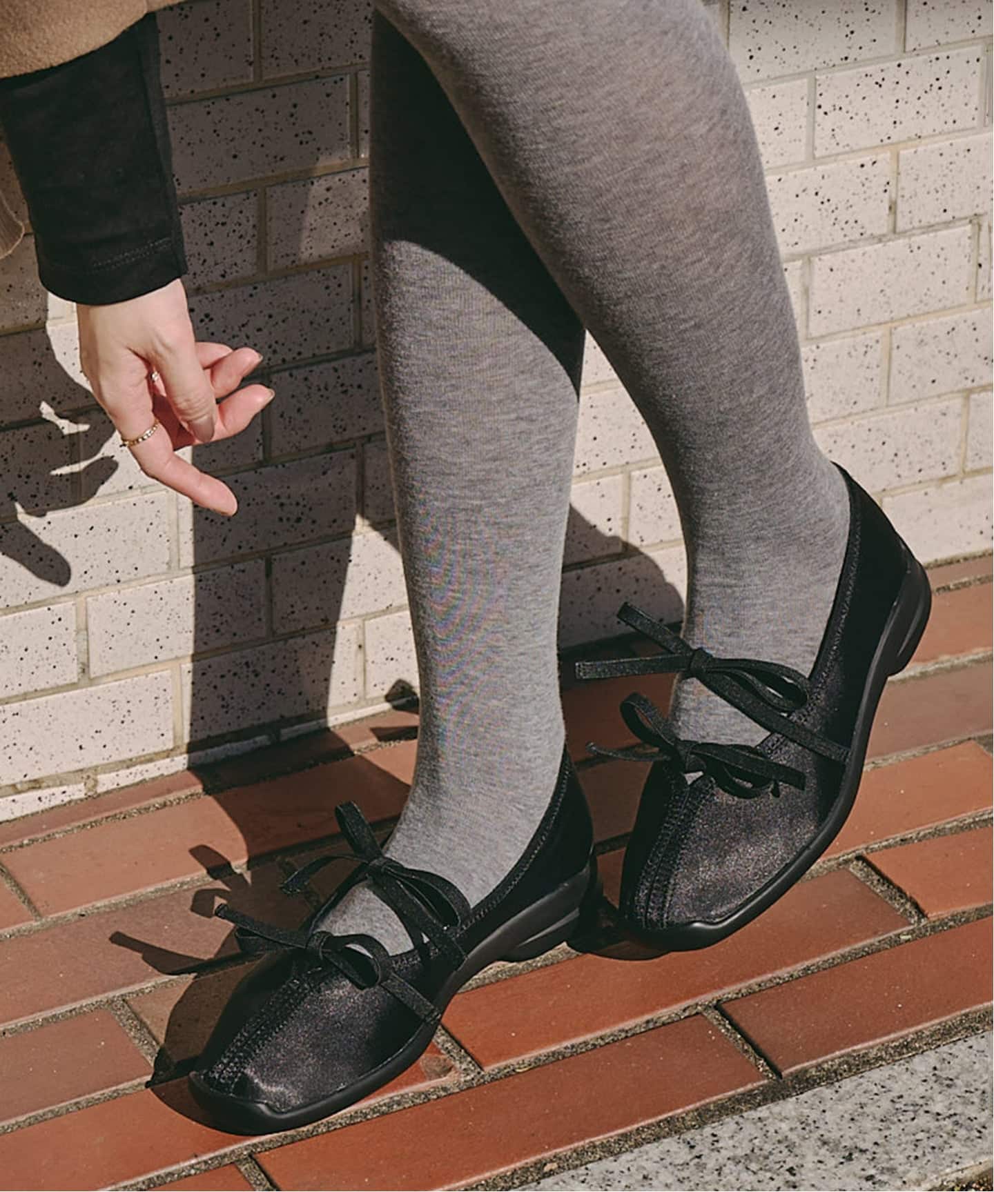 追加3》Lダブルリボンバレリーナ（スニーカー）｜LE TALON（ル タロン