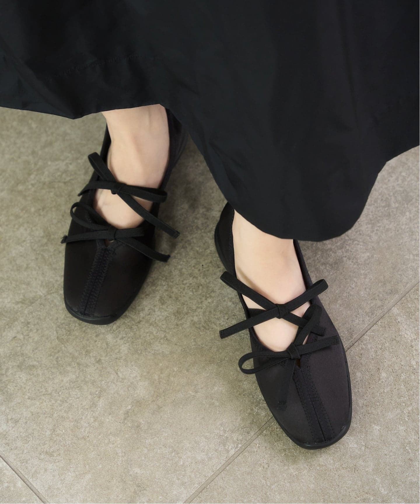 追加3》Lダブルリボンバレリーナ（スニーカー）｜LE TALON（ル