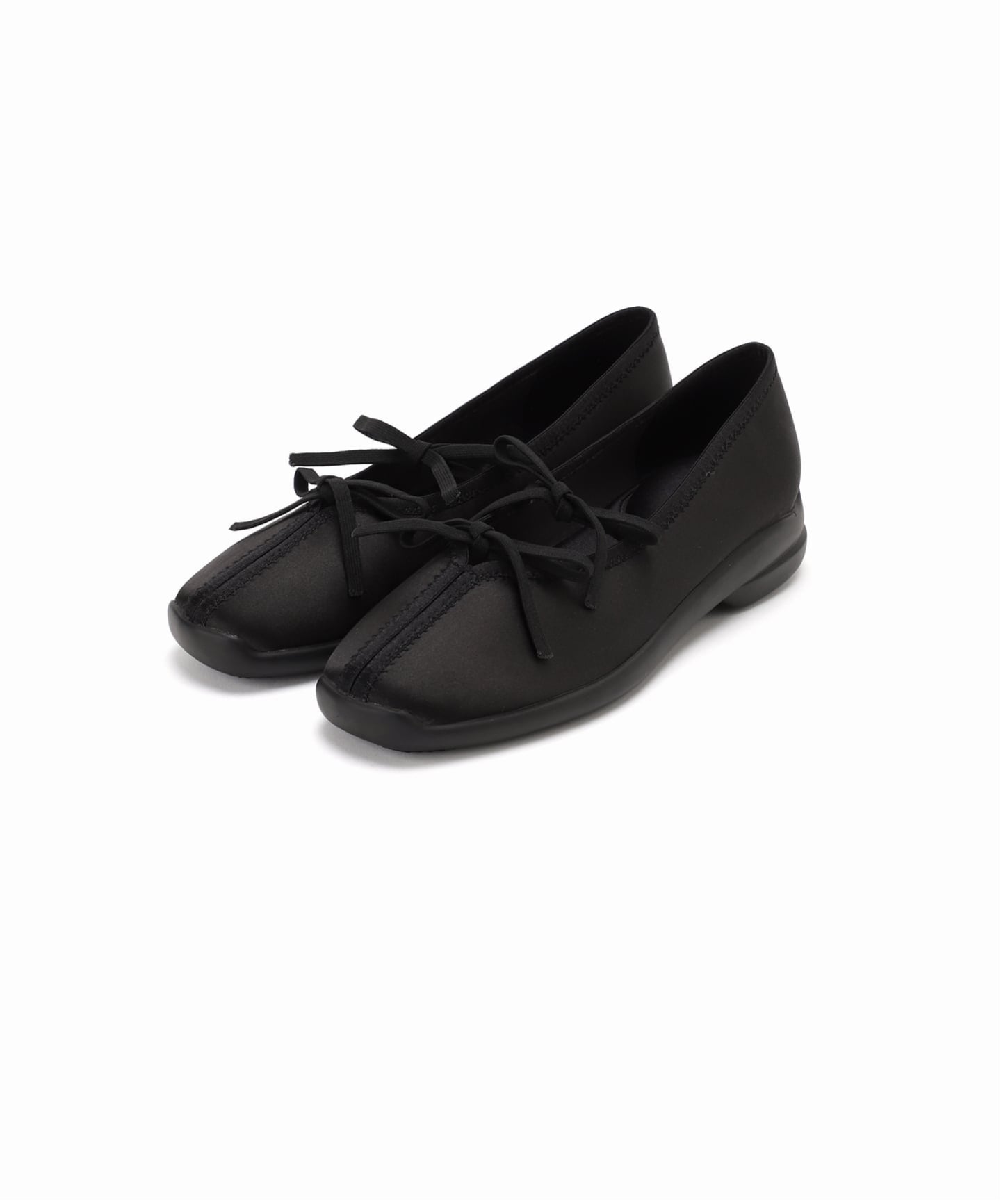 LE TALON ルタロン ダブルリボンバレリーナ 黒 バレエシューズ 23cm 追加3》Lダブルリボンバレリーナ（スニーカー）｜LE TALON（ル タロン