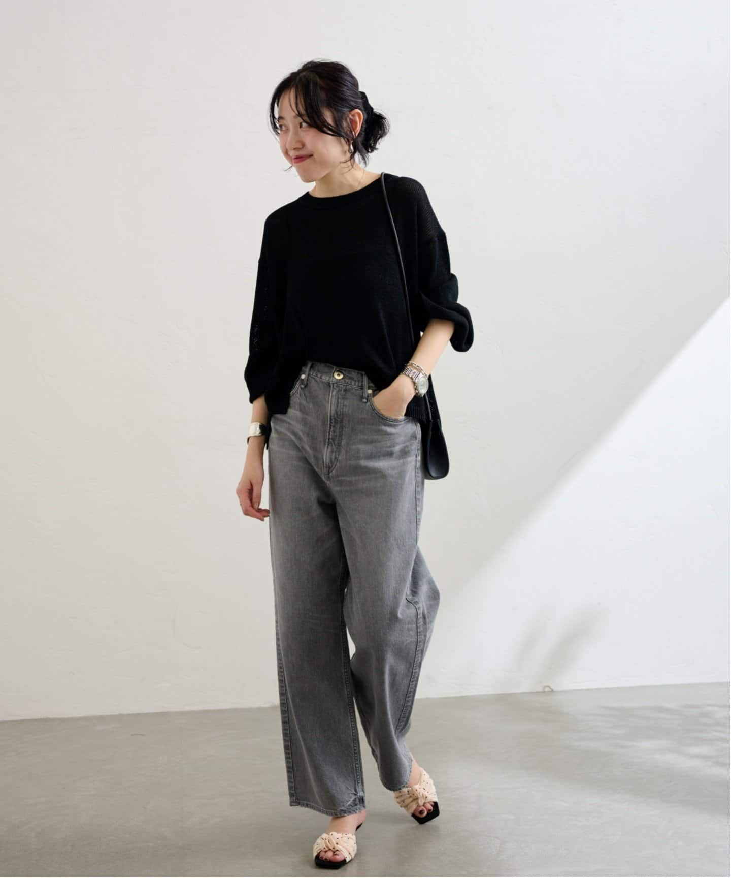 3.5cmビジュードットミュールサンダル（サンダル）｜LE TALON