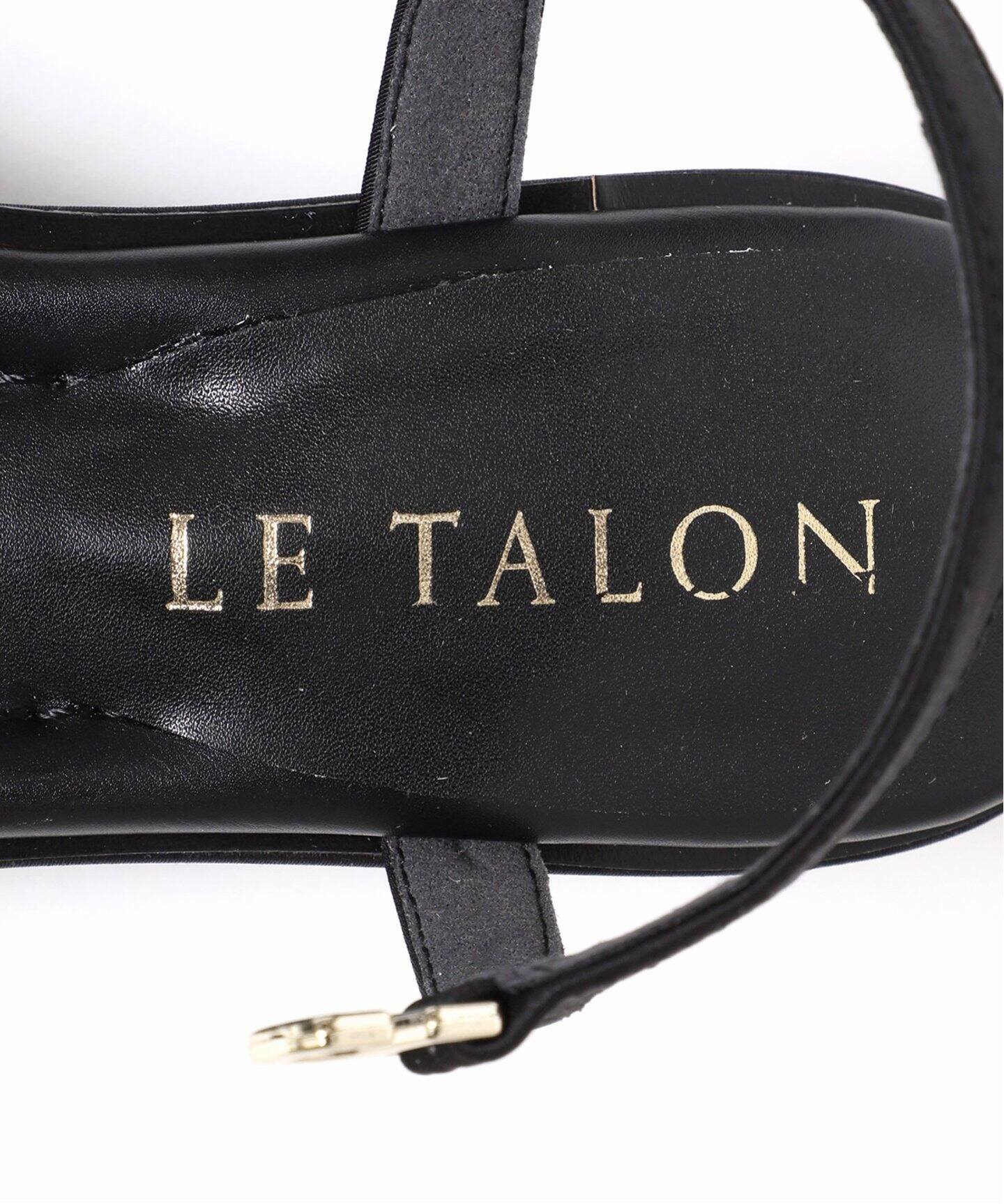 ルタロン LE TALON パールプラットフォームサンダル 追加》4cmパールプラットサンダル（サンダル）｜LE TALON（ル