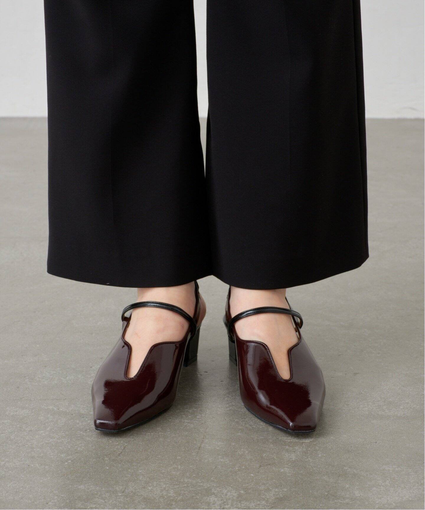 本日のみ限定値下げ★Jilsander希少品スリングバックスクエアパンプス 本日のみ限定値下げ☆Jilsander希少品スリングバックスクエアパンプス