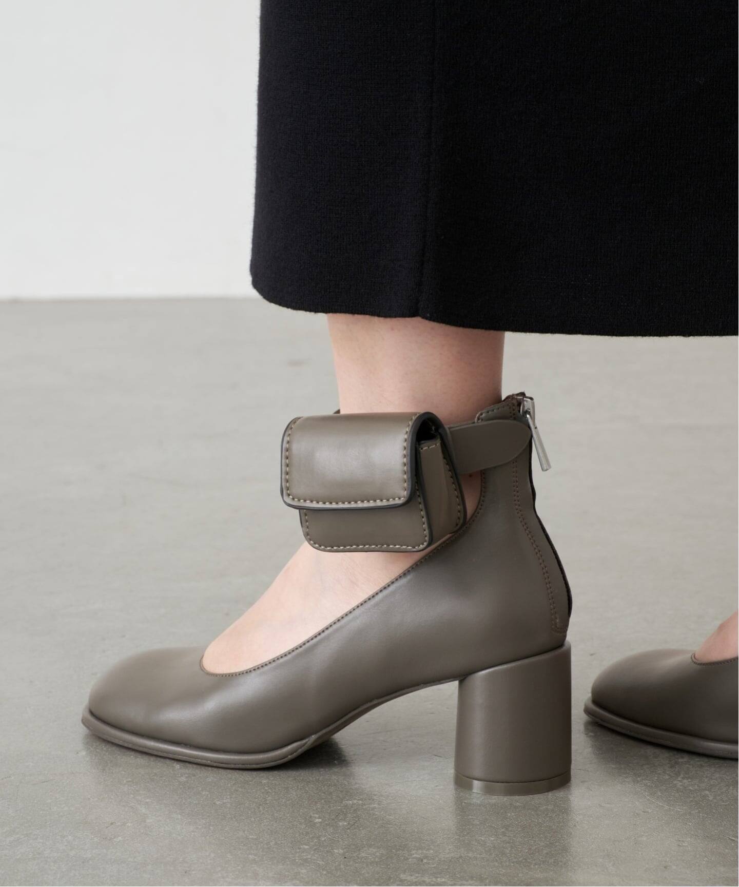 BOB MARY×GRISE 6cmポーチツキメリージェーン（パンプス）｜GRISE