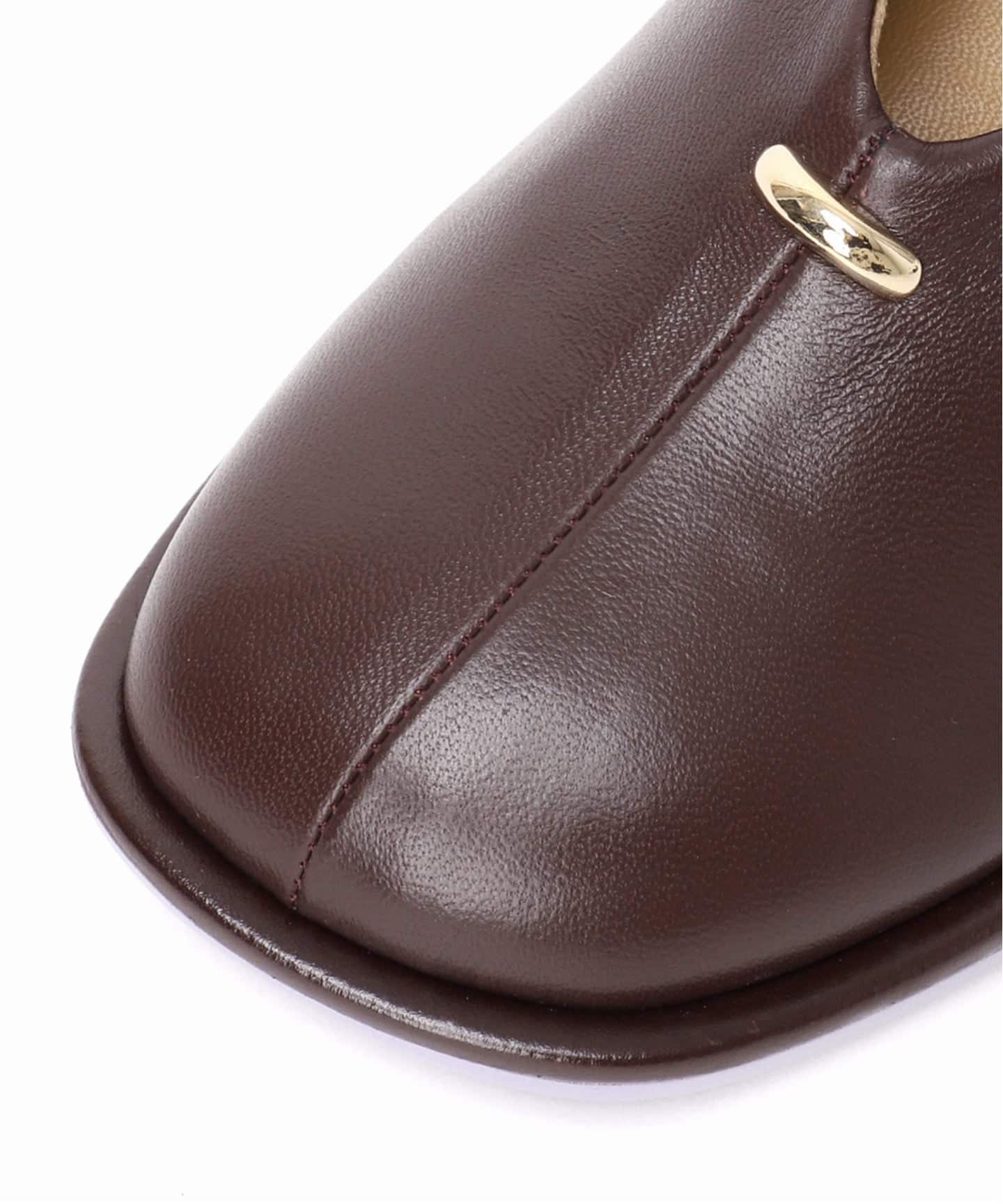 GRISE6cmレザーオブリークハイバンプパンプス（パンプス）｜GRISE