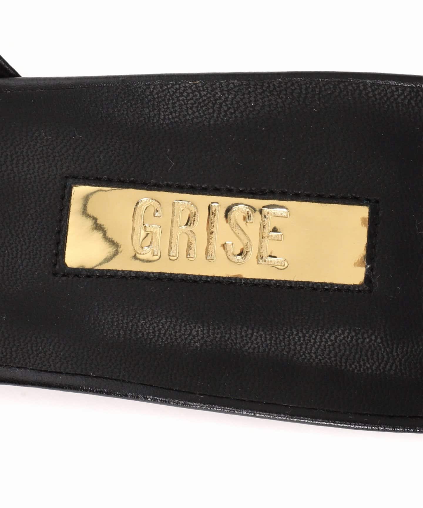 追加》GRISE4.5cmレザーポインテッドミュール（パンプス）｜GRISE