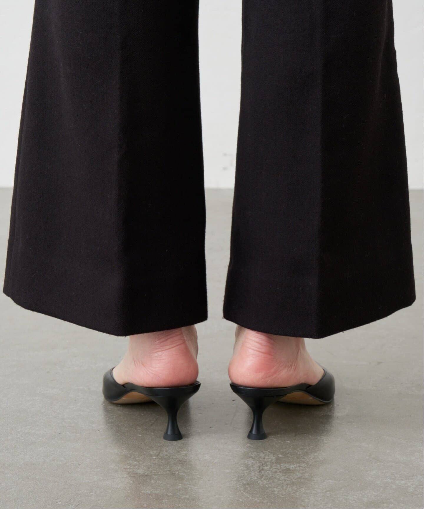 追加》GRISE4.5cmレザーポインテッドミュール（パンプス）｜GRISE