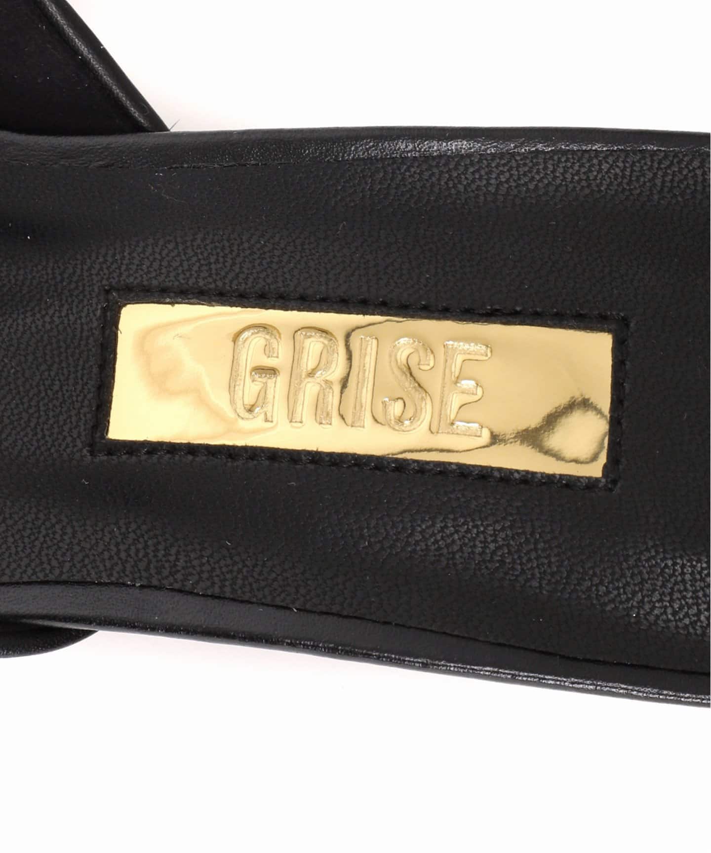 GRISE⭐︎4.5cmレザーポインテッドミュール【未使用品】 追加》GRISE4.5cmレザーポインテッドミュール（パンプス