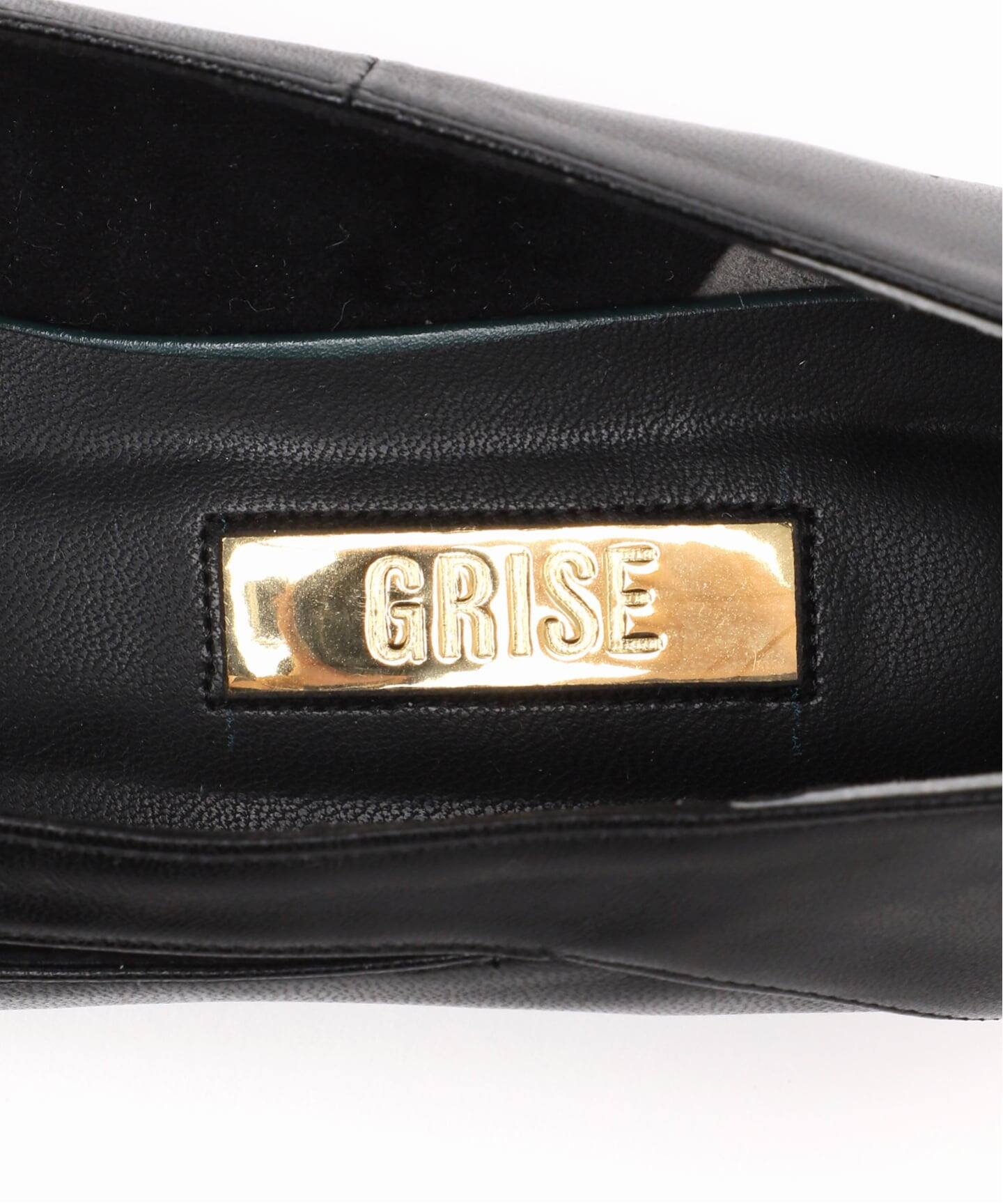 GRISEレザーARTYサイドカットパンプス（パンプス）｜GRISE（グリーズ