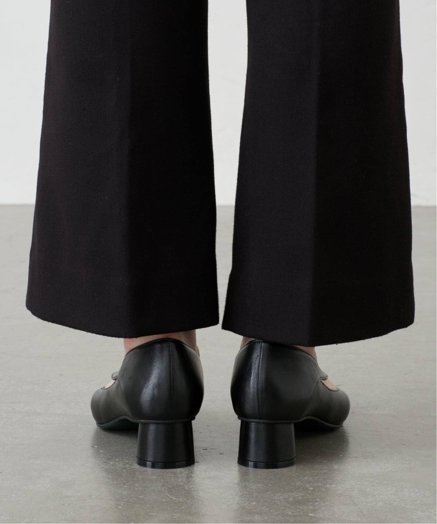 GRISEレザーARTYサイドカットパンプス（パンプス）｜GRISE