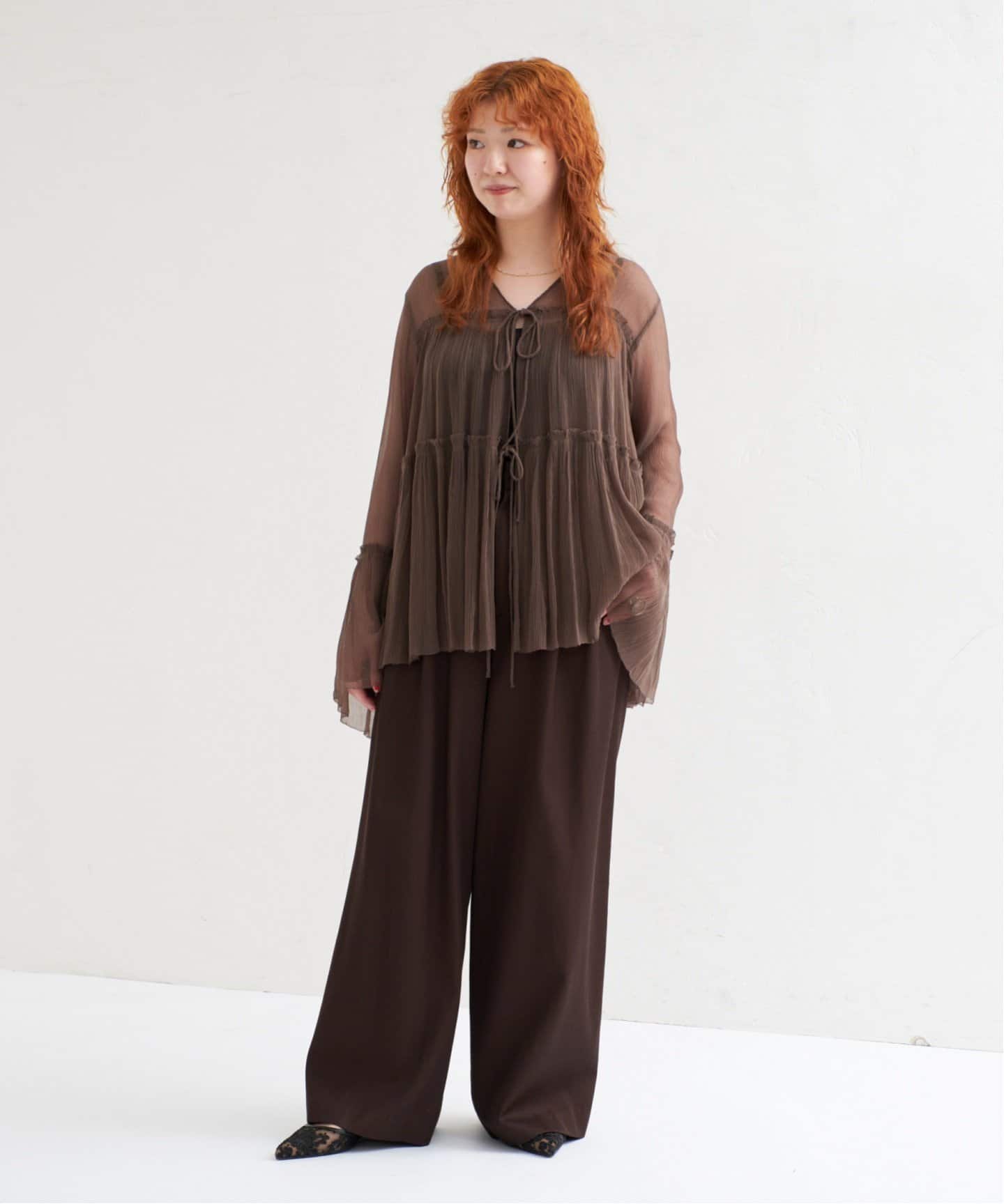 追加》GRISEシアーストラップスリングバック（フラットシューズ