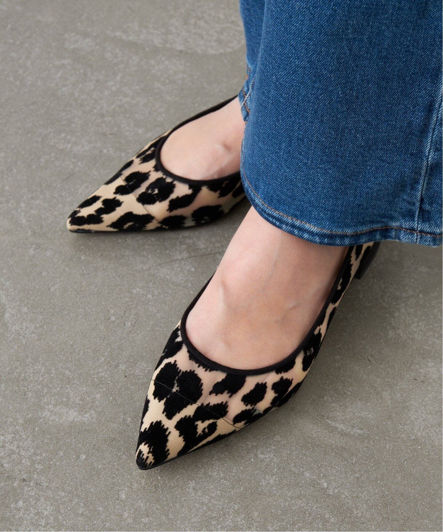 追加予約》GRISEポインテッドチュールフラット（フラットシューズ  