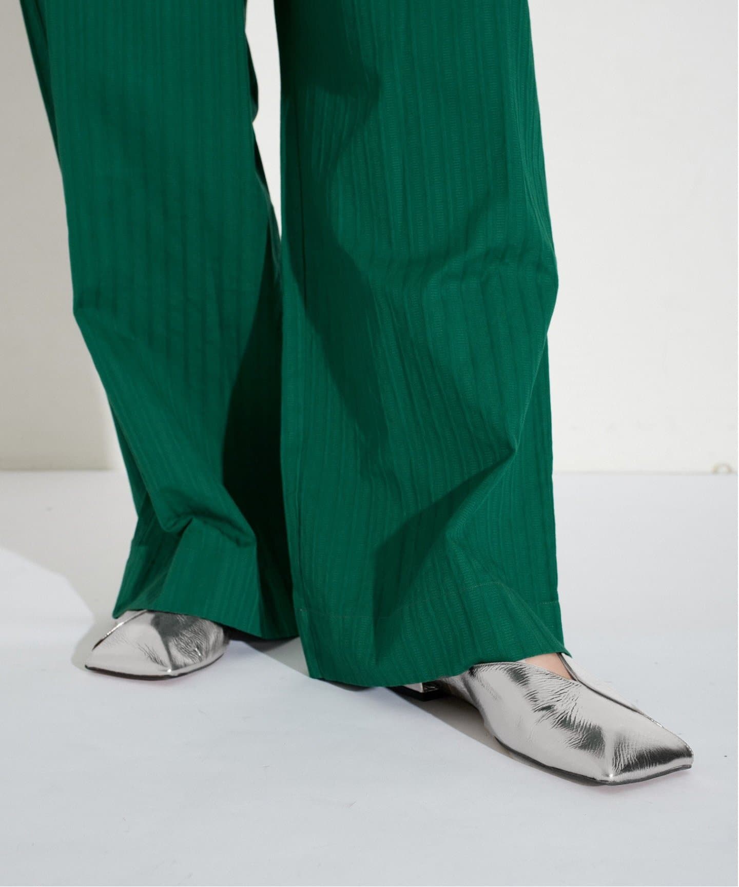 GRISEレザースクエアARTYフラット（フラットシューズ）｜GRISE