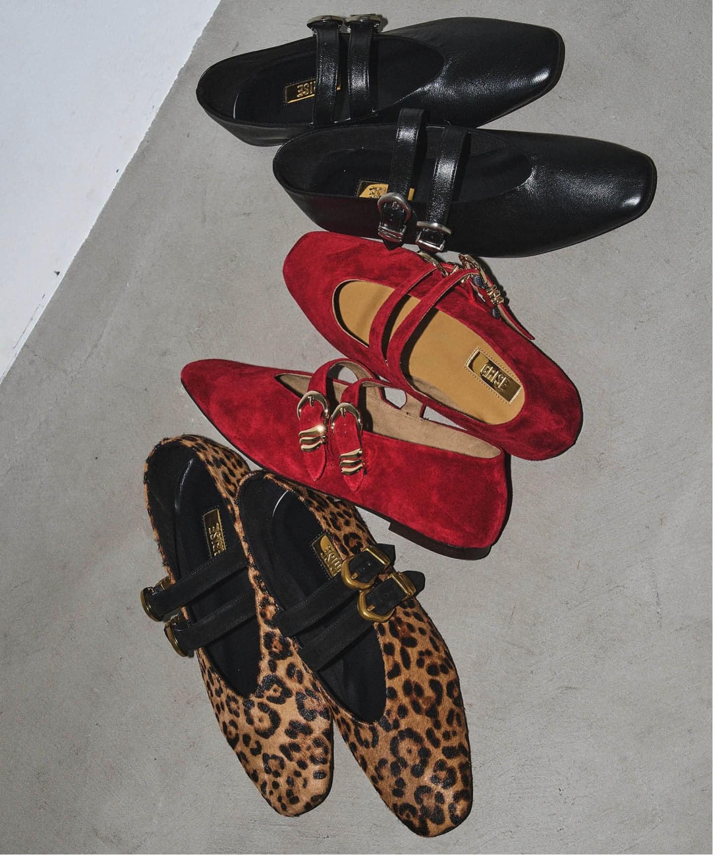 ◆フィンコンフォート　レディース　メリージェーン　レザーシューズ　W5サイズ　黒 ◇フィンコンフォート レディース メリージェーン レザー