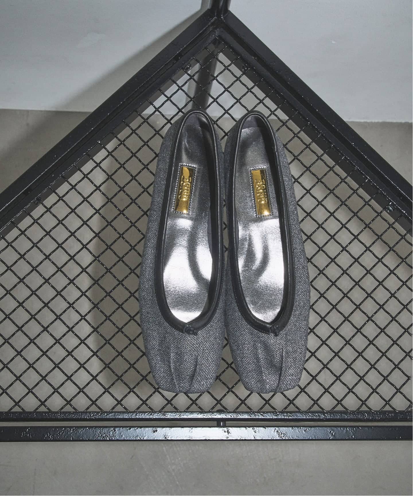 GRISEスクエアプリーツフラット（フラットシューズ）｜GRISE（グリーズ