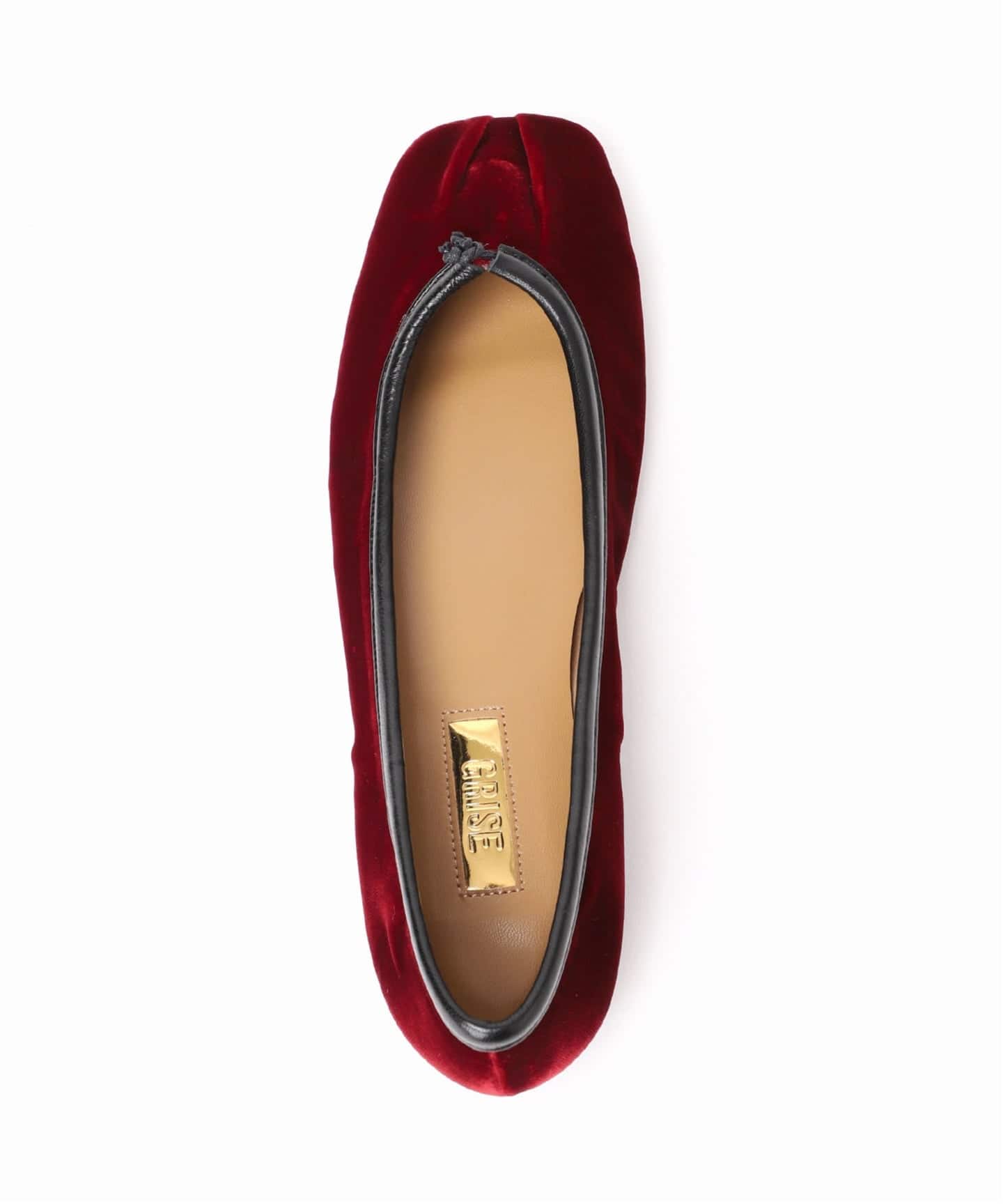 GRISEスクエアプリーツフラット（フラットシューズ）｜GRISE（グリーズ