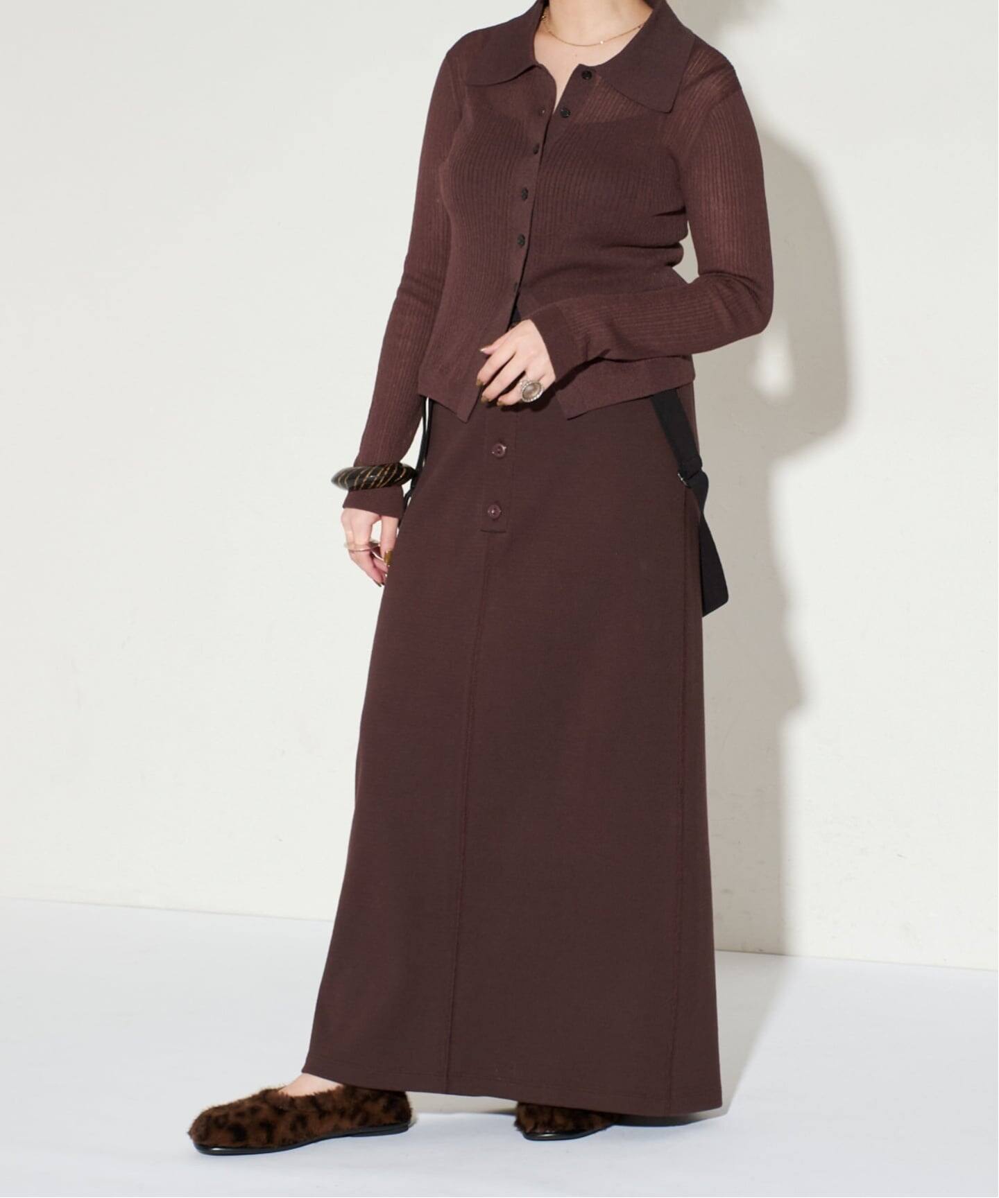 追加》GRISEファーギャザーバレリーナ（バレエシューズ）｜GRISE