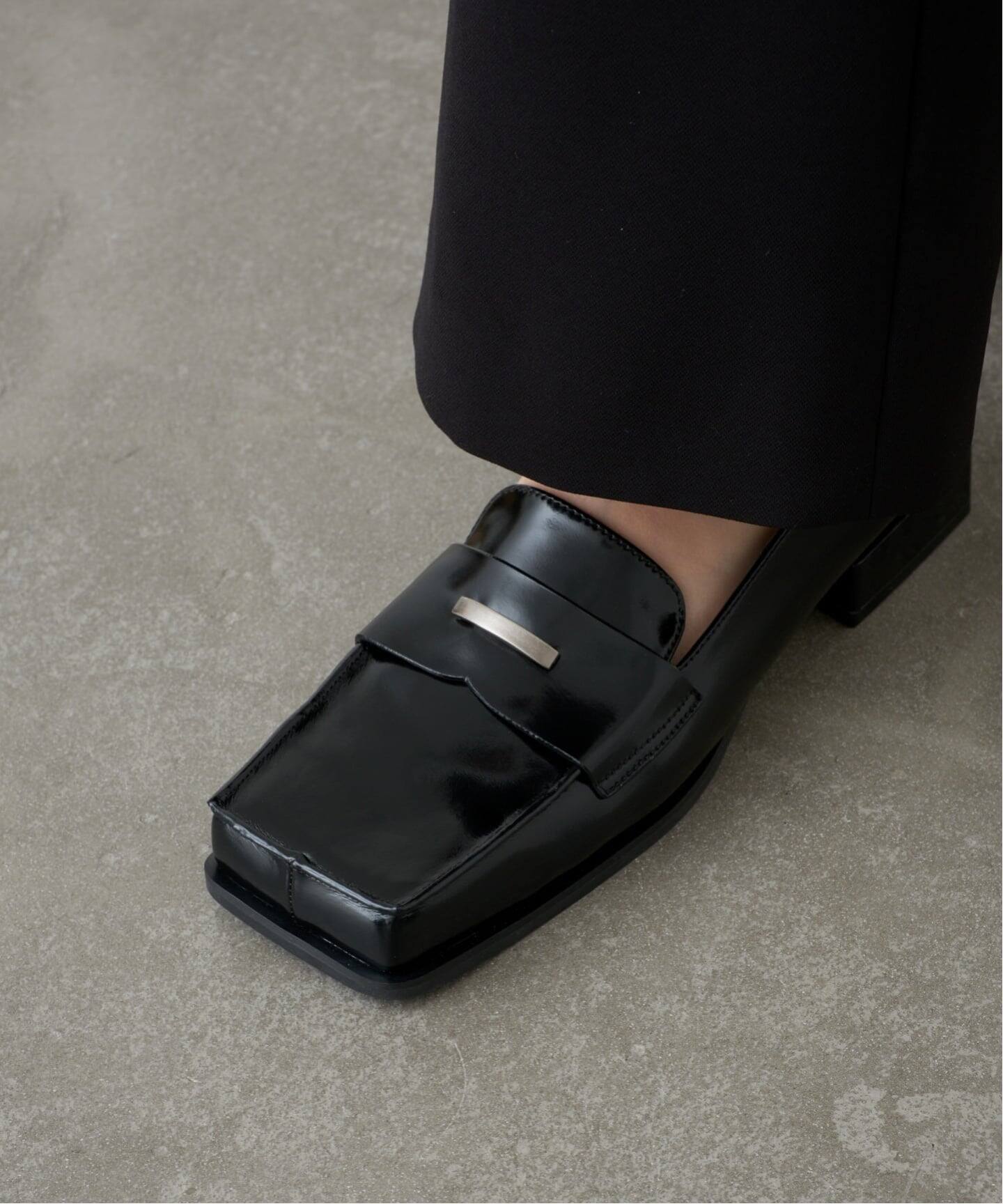 シシクイ　ローファー　ブラック24 シシクイ ローファー ブラック24