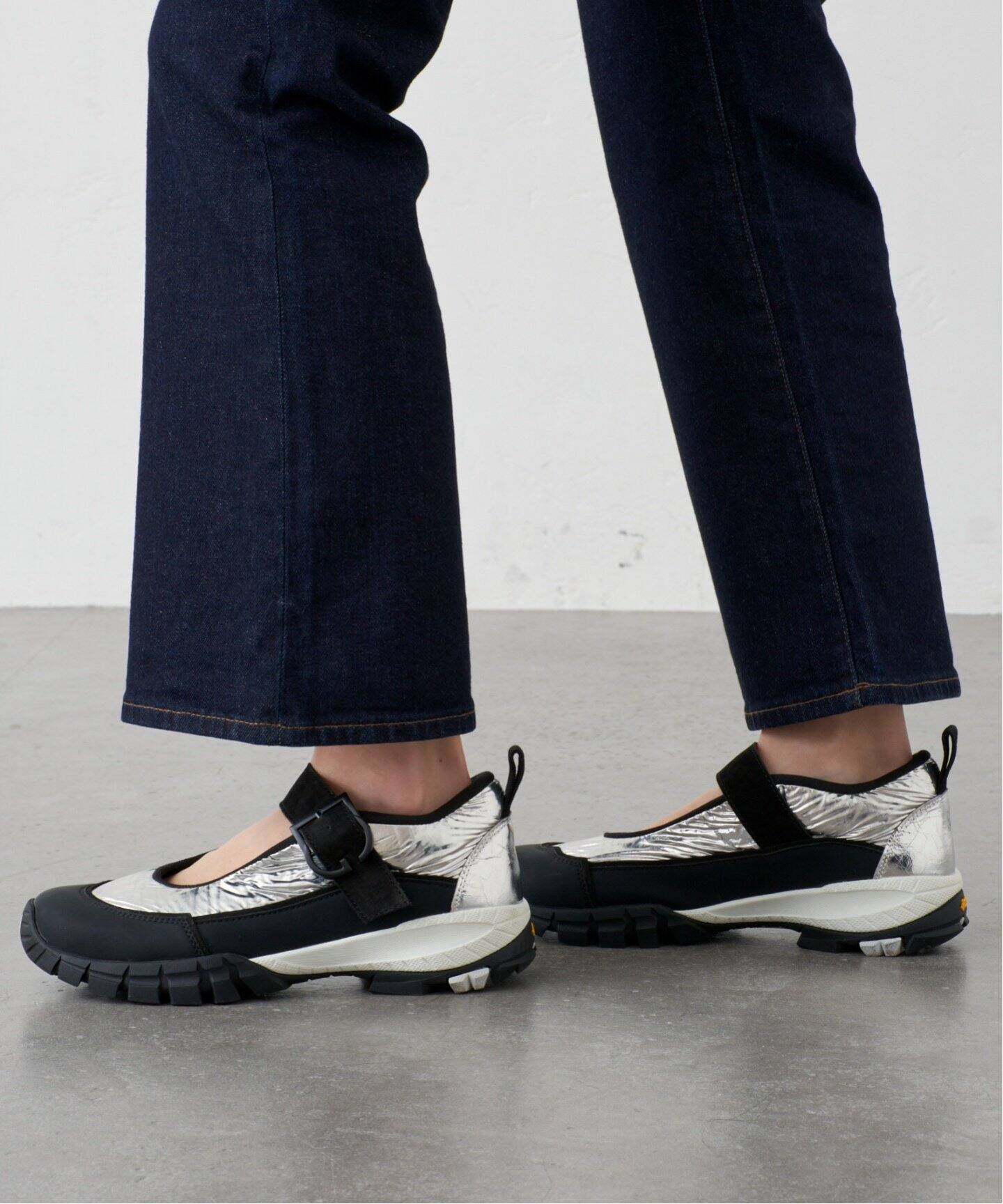 GRISE VIBRAM メリージェーンスニーカー（スニーカー）｜LE TALON（ル 