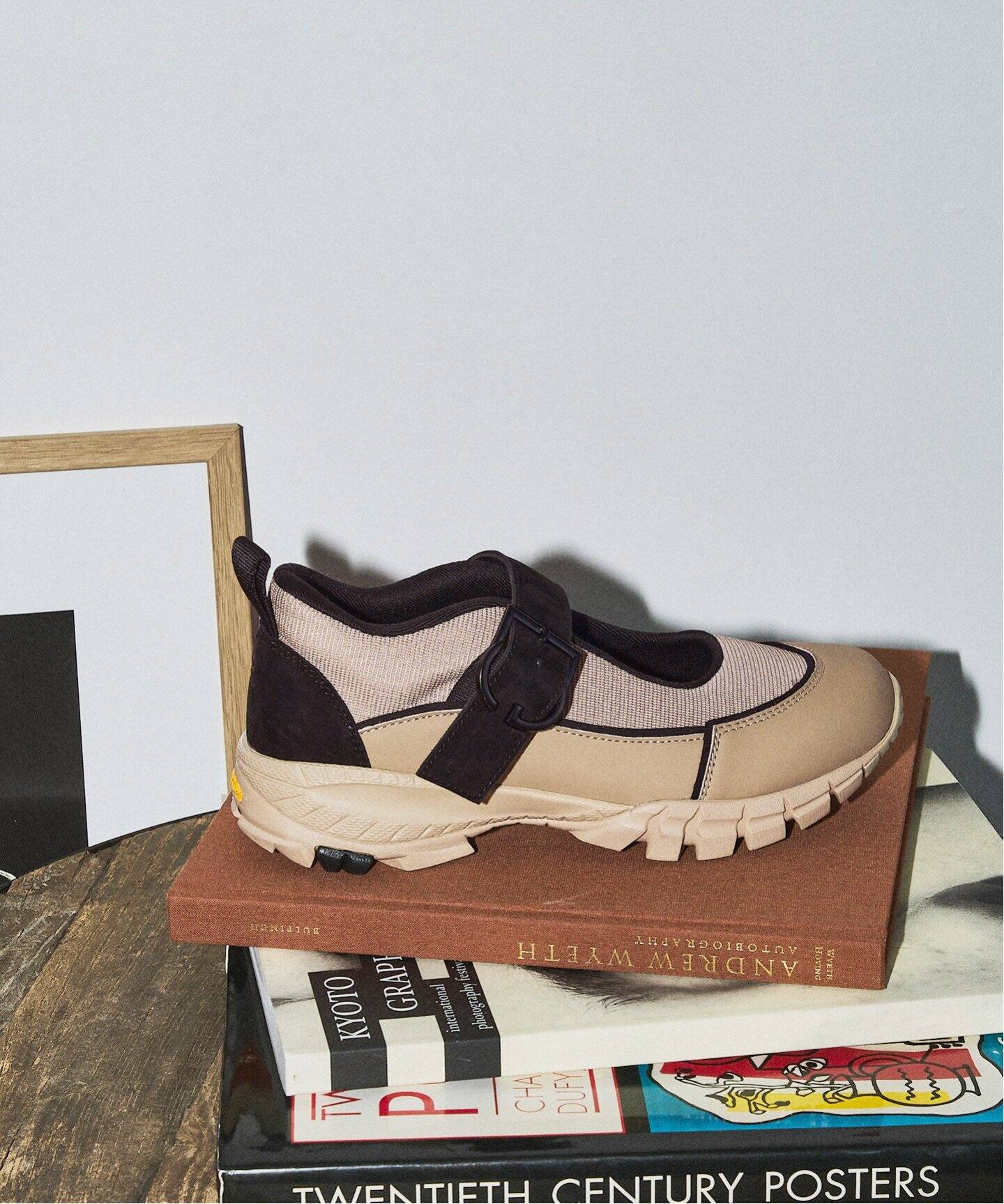 GRISE VIBRAM メリージェーンスニーカー（スニーカー）｜LE TALON（ル 