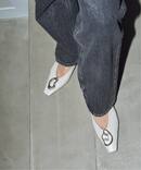 GRISEレザーARTYオーナメントフラット