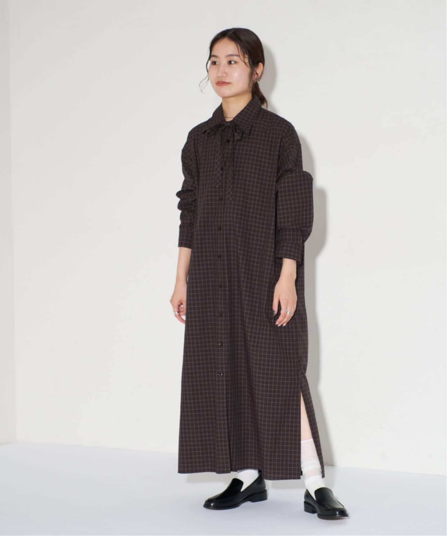 【完売品・新品】GRISE レザークラシックローファー　ブラウン 追加》GRISEレザークラシックローファー（ローファー）｜GRISE