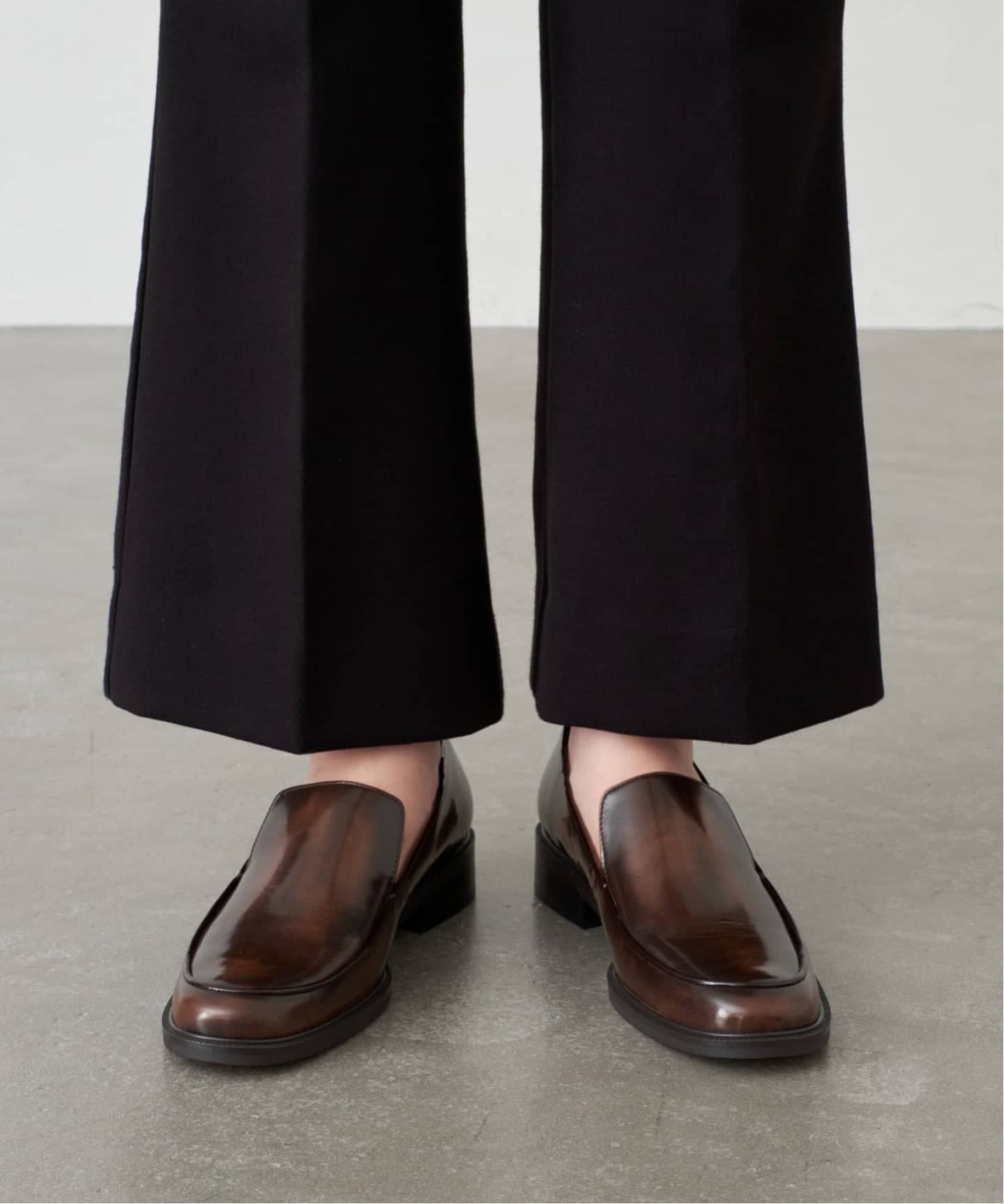 【完売品・新品】GRISE レザークラシックローファー　ブラウン 追加予約》GRISEレザークラシックローファー（ローファー