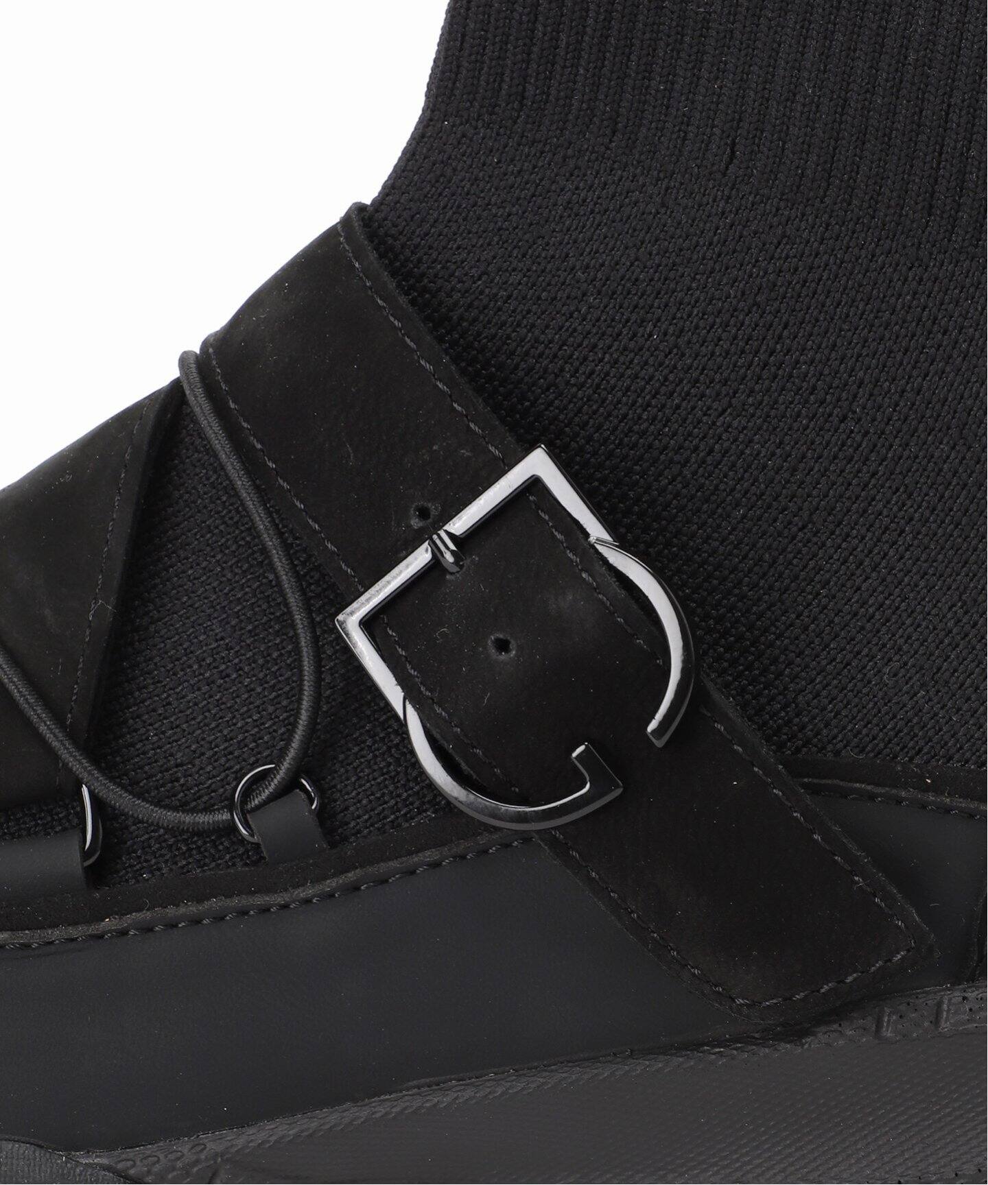GRISE VIBRAM KNIT ブーツ（ブーティ・ショートブーツ）｜LE