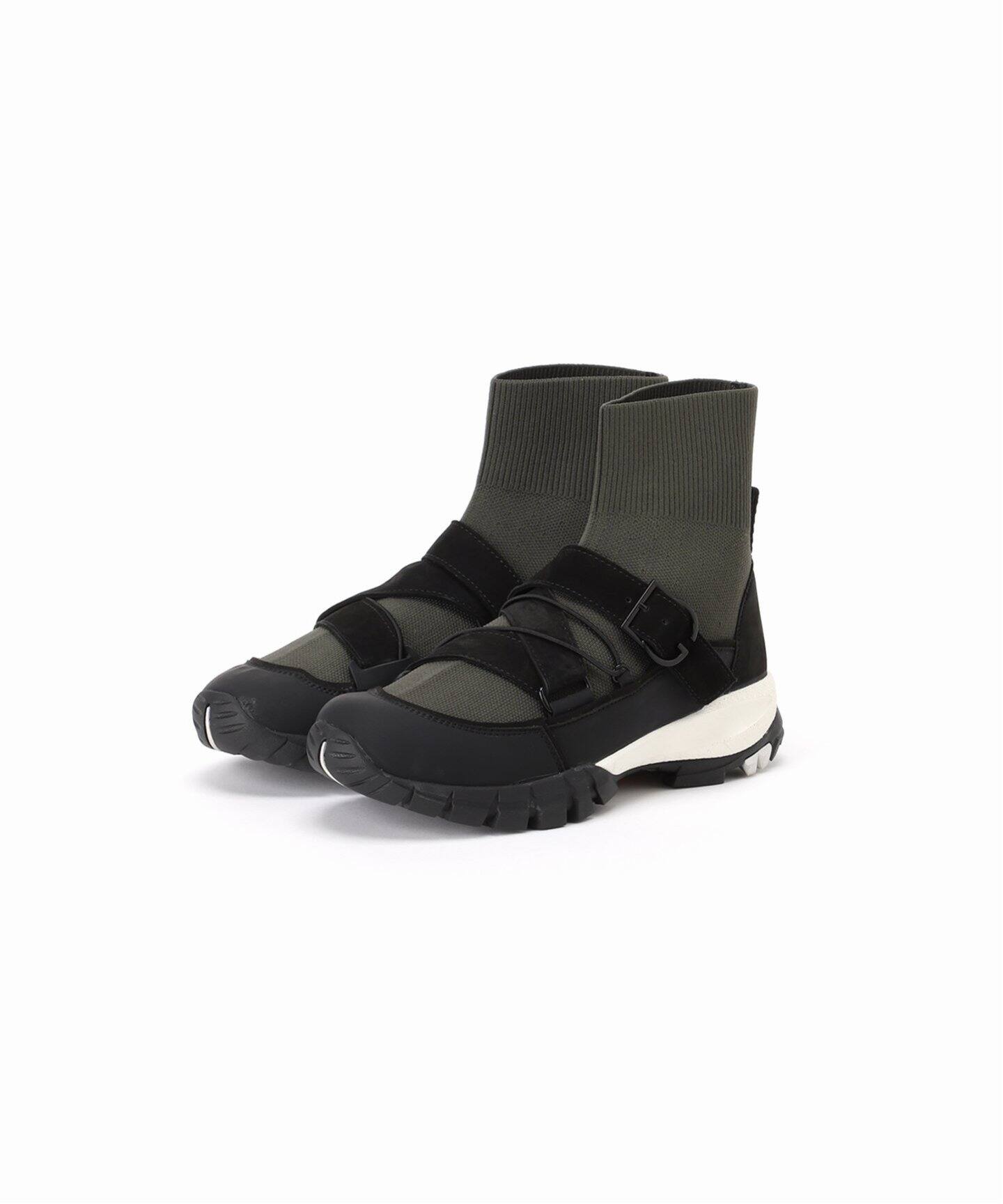 GRISE VIBRAM KNIT ブーツ（ブーティ・ショートブーツ）｜LE