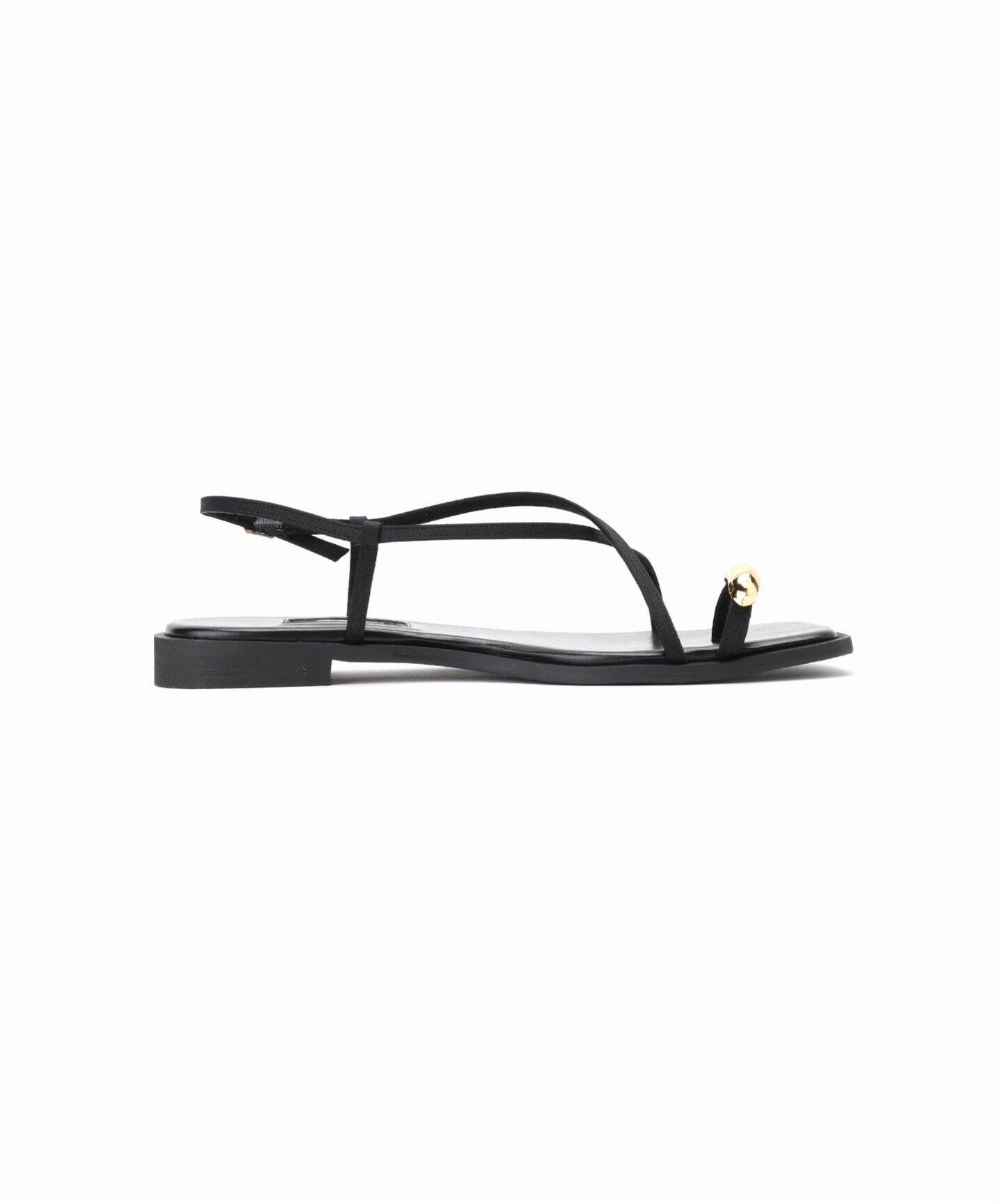 追加3》GRISEメタルリングクロストングサンダル（サンダル）｜LE TALON