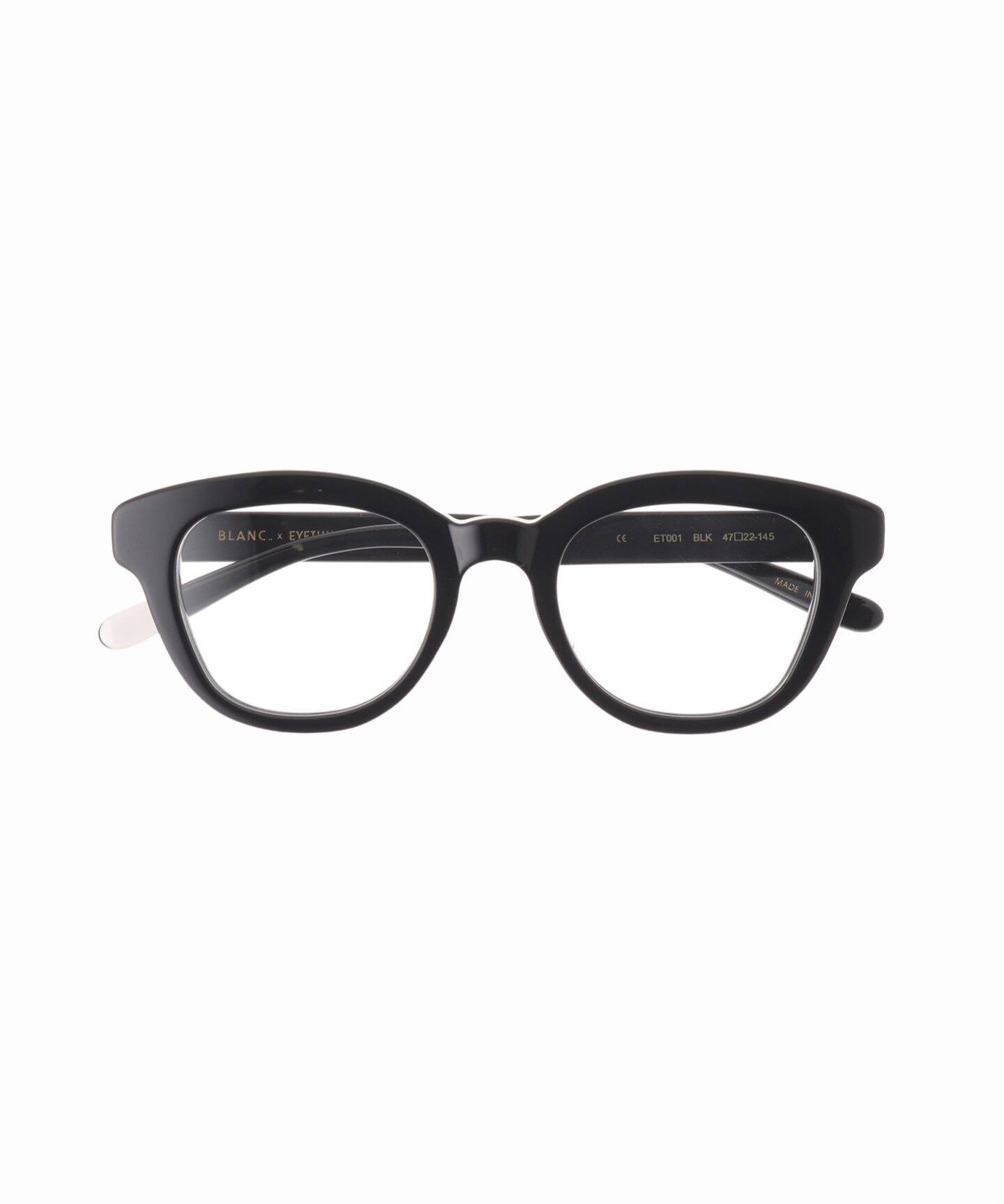 BLANC.. 別注 ET001 BLACK ex Optical（メガネ）｜EYETHINK