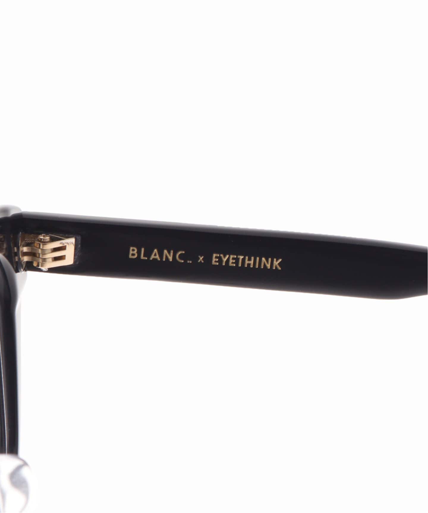 【美品】BLANC for EYETHINK 別注〈参考価格41,800円〉 BLANC.. 別注 ET001 NAVY ex Optical（メガネ）｜EYETHINK（アイシンク