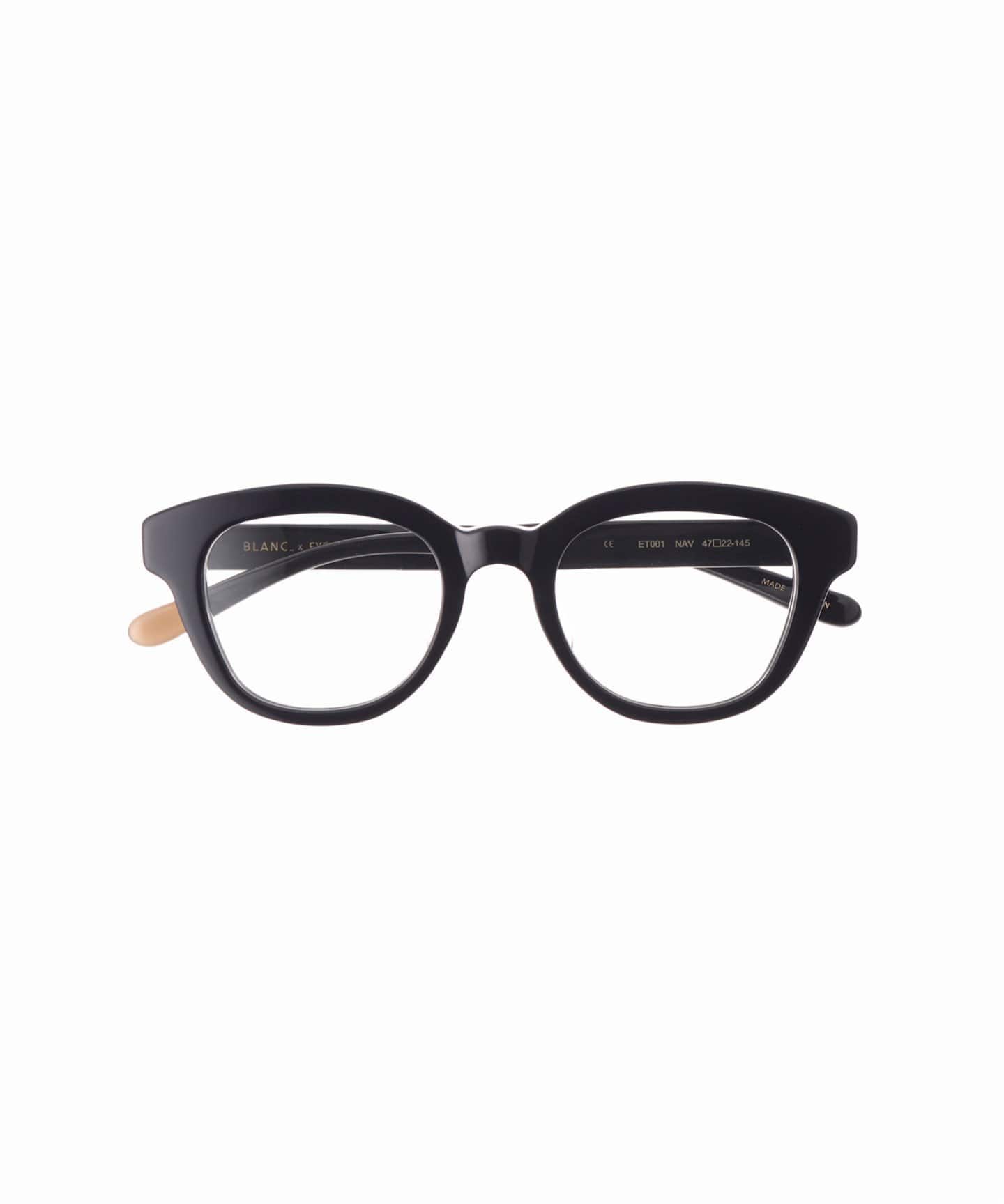 BLANC.. 別注 ET001 NAVY ex Optical（メガネ）｜EYETHINK（アイシンク