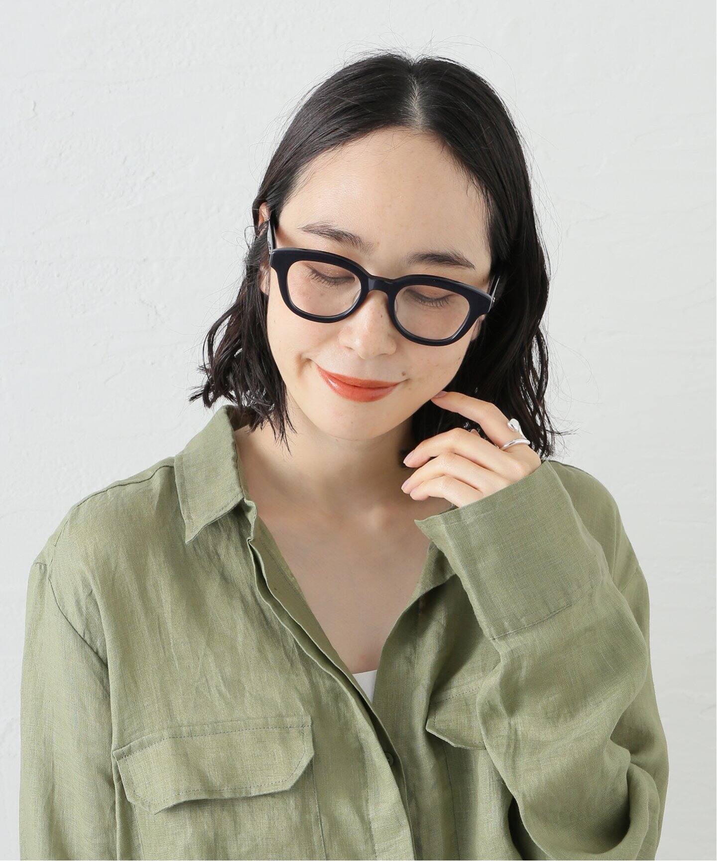 BLANC.. 別注 ET001 NAVY ex Optical（メガネ）｜EYETHINK（アイシンク