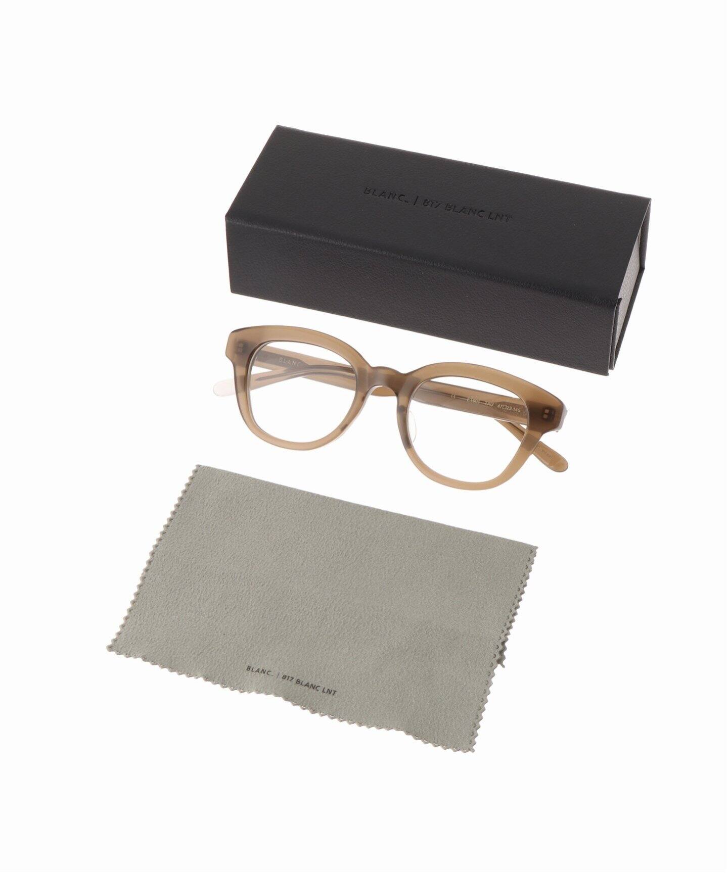 BLANC.. 別注 ET001 TAUPE ex Optical（メガネ）｜EYETHINK