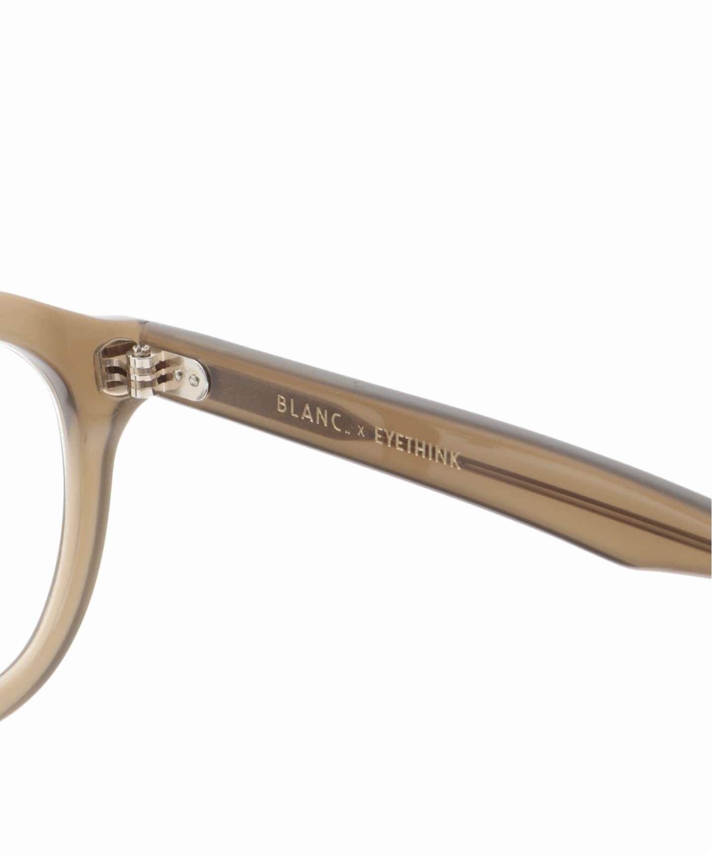 BLANC.. 別注 ET004 TAUPE ex Optical（メガネ）｜EYETHINK