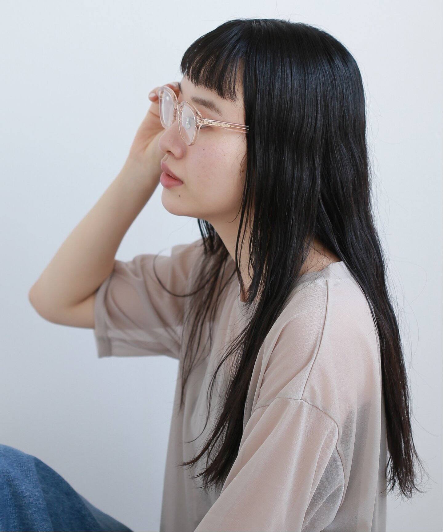 BLANC.. 別注 ET004 CHAMPAGNE ex Optical（メガネ）｜EYETHINK