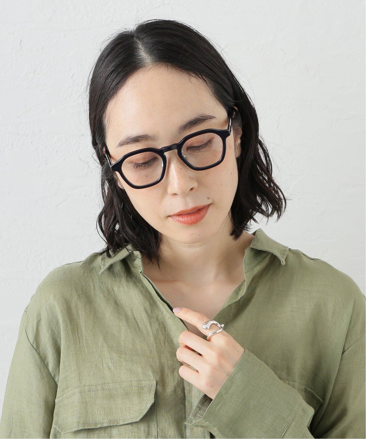 BLANC.. 別注 BM010 NAVY ex Optical（メガネ）｜EYETHINK（アイシンク