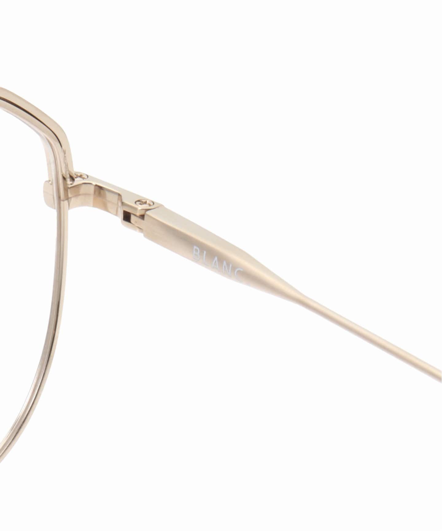 美品 BLANC.. ブラン B0024 GOL ゴールド 度なし アイウェア B0024 GOLD / ICE GRY – BLANC..ONLINE STORE