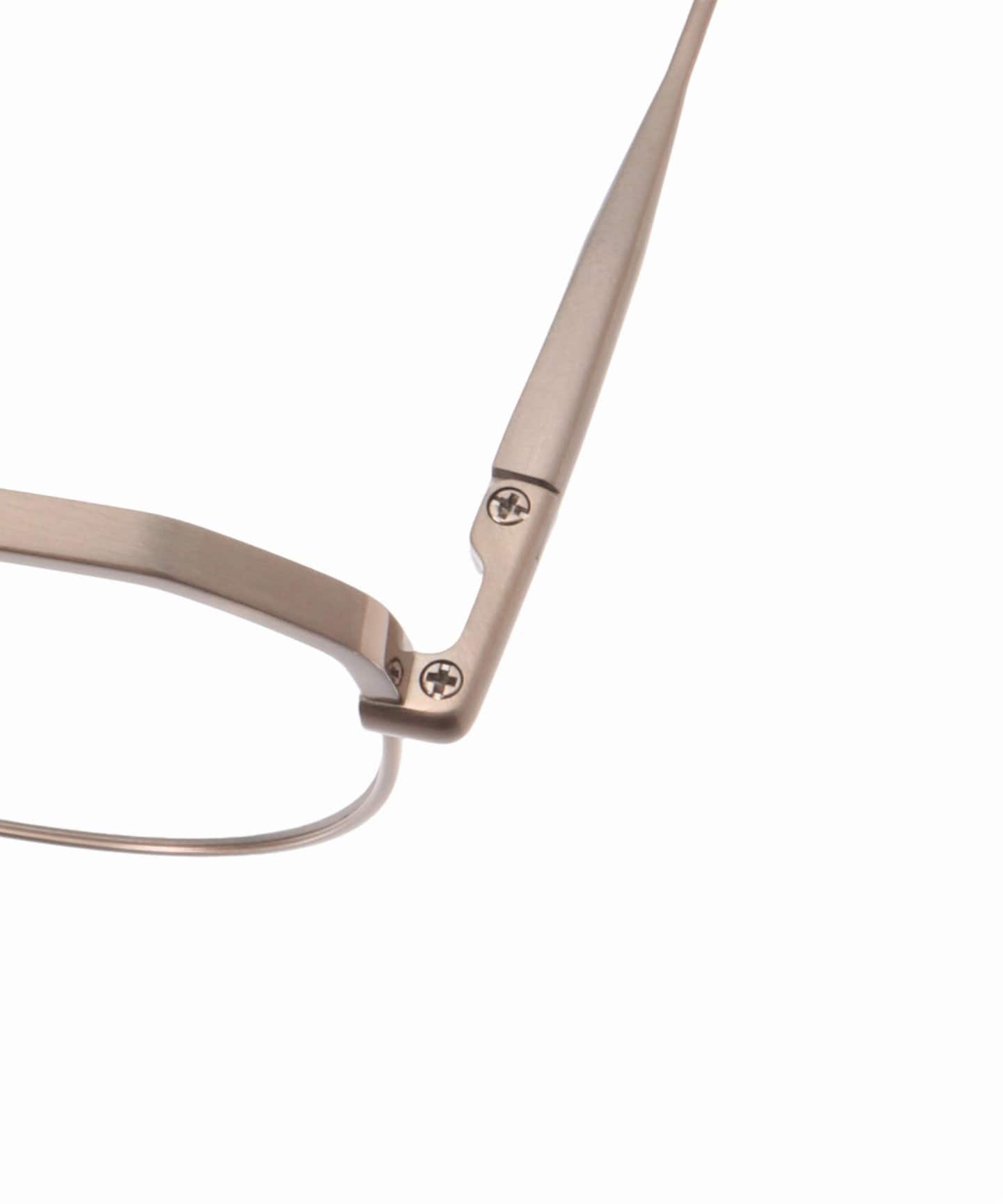 【極美品】 BLANC BM007 copper 付属品付き BLANC../ブラン】別注 BM007LI CHAMPAGNE GOLD ex（メガネ