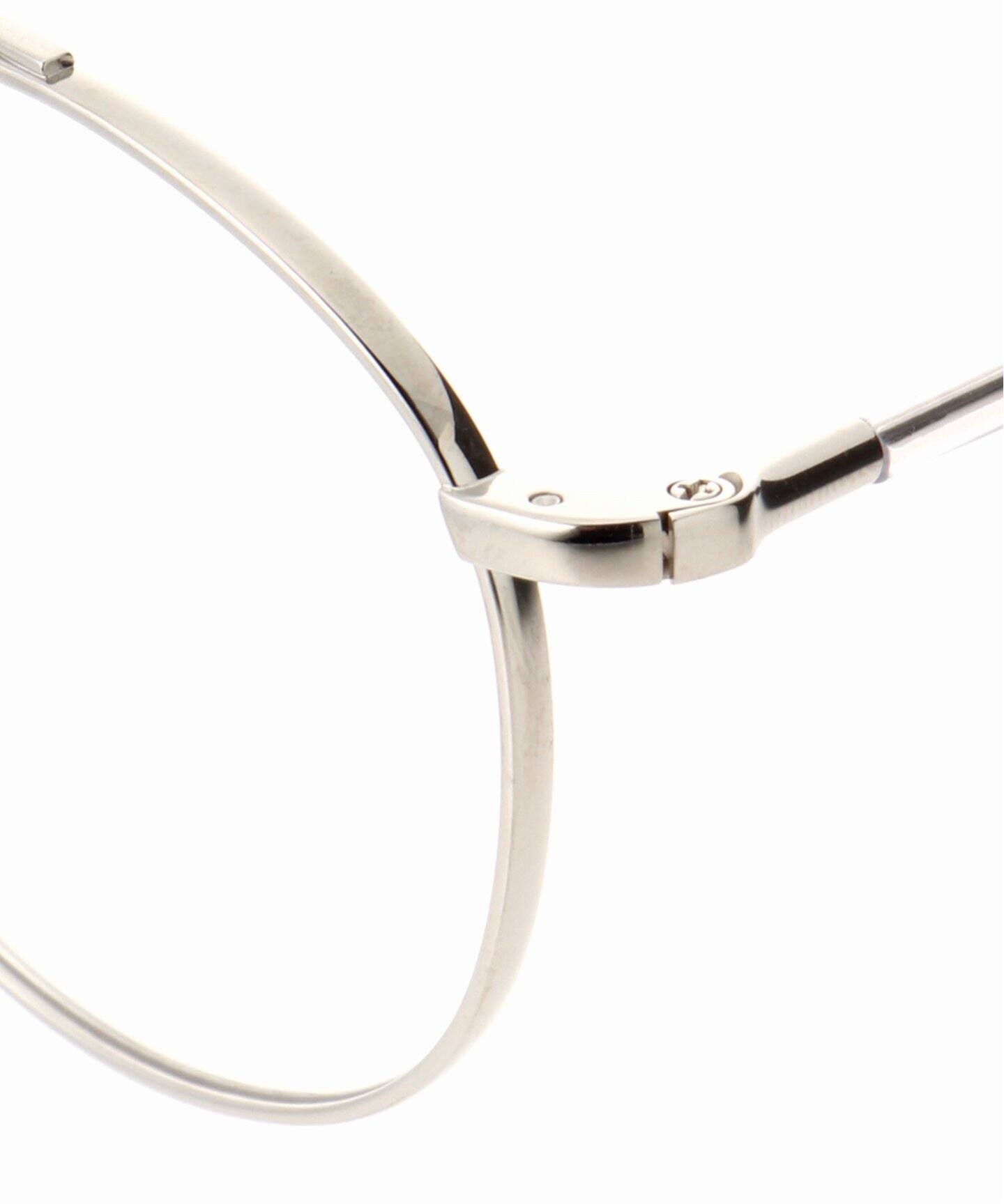 【美品】BLANC.. BE005 - SILVER BLANC.. 別注B0015 SILVER- CLEAR ex Optical（メガネ