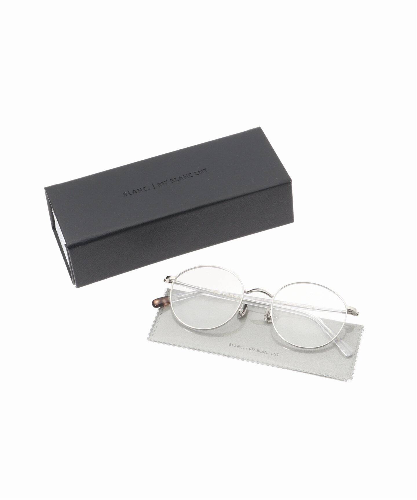 BLANC.. 別注 B0016 SILVER- CLEAR ex Optical（メガネ）｜EYETHINK