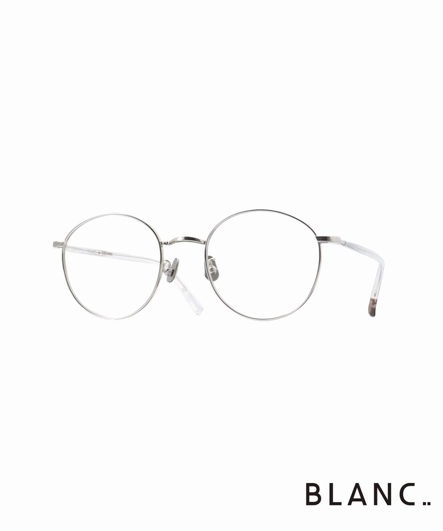 BLANC.. 別注 B0016 SILVER- CLEAR ex Optical（メガネ