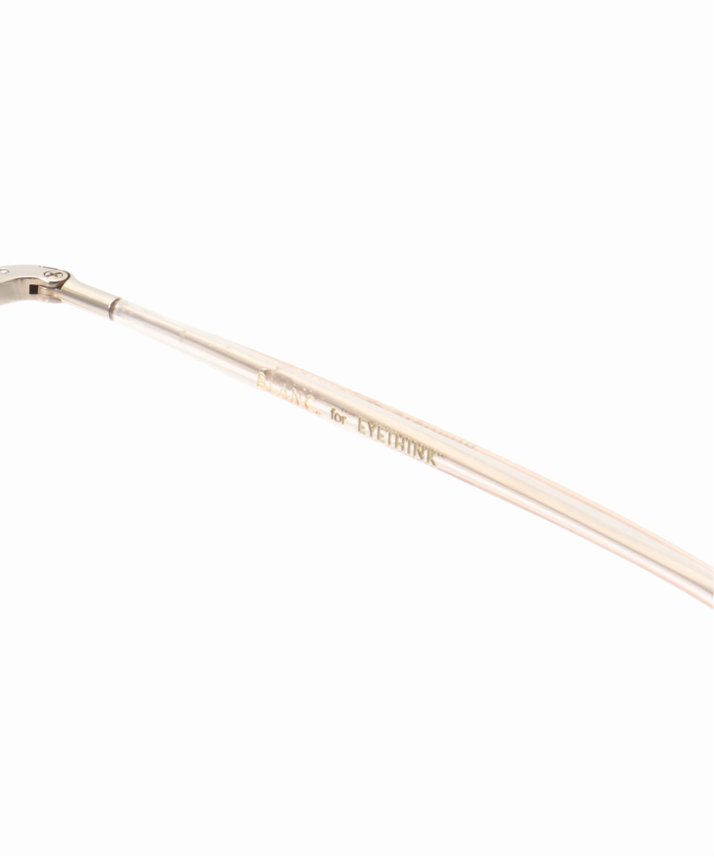 BLANC.. 別注 B0021 WHT GOLD ex Optical（メガネ）｜EYETHINK
