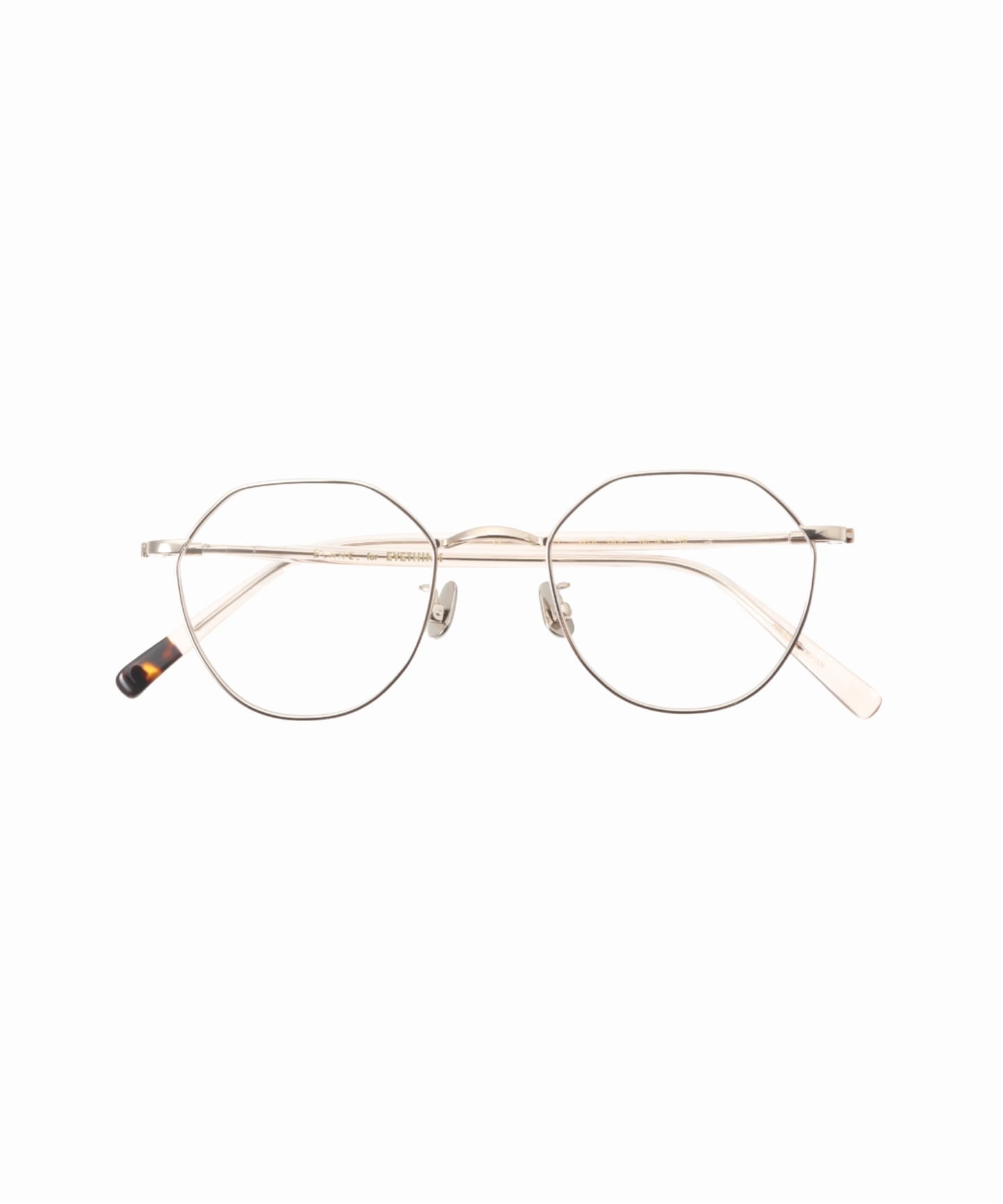 BLANC.. 別注 B0021 WHT GOLD ex Optical（メガネ）｜EYETHINK