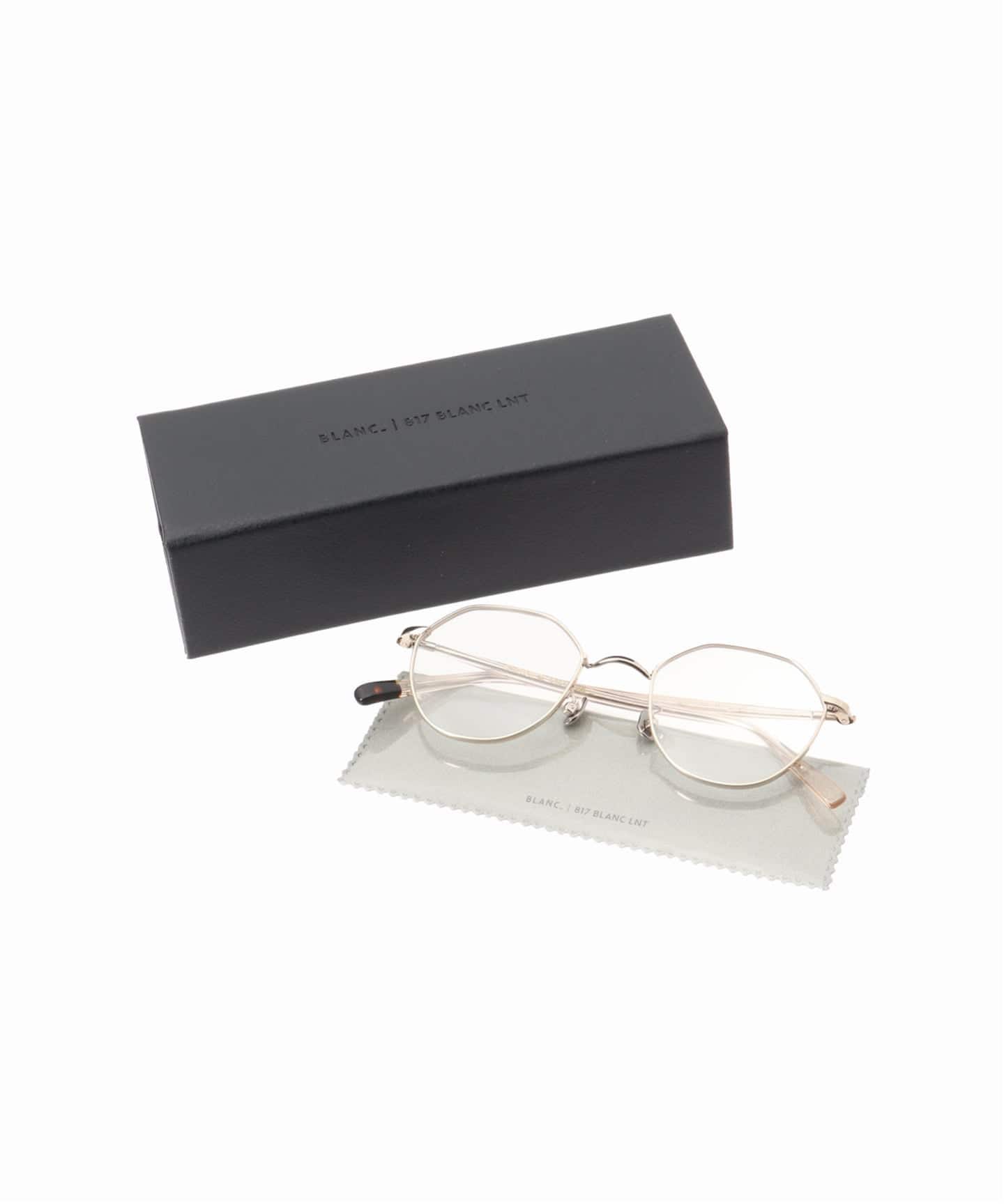 BLANC.. 別注 B0021 WHT GOLD ex Optical（メガネ）｜EYETHINK