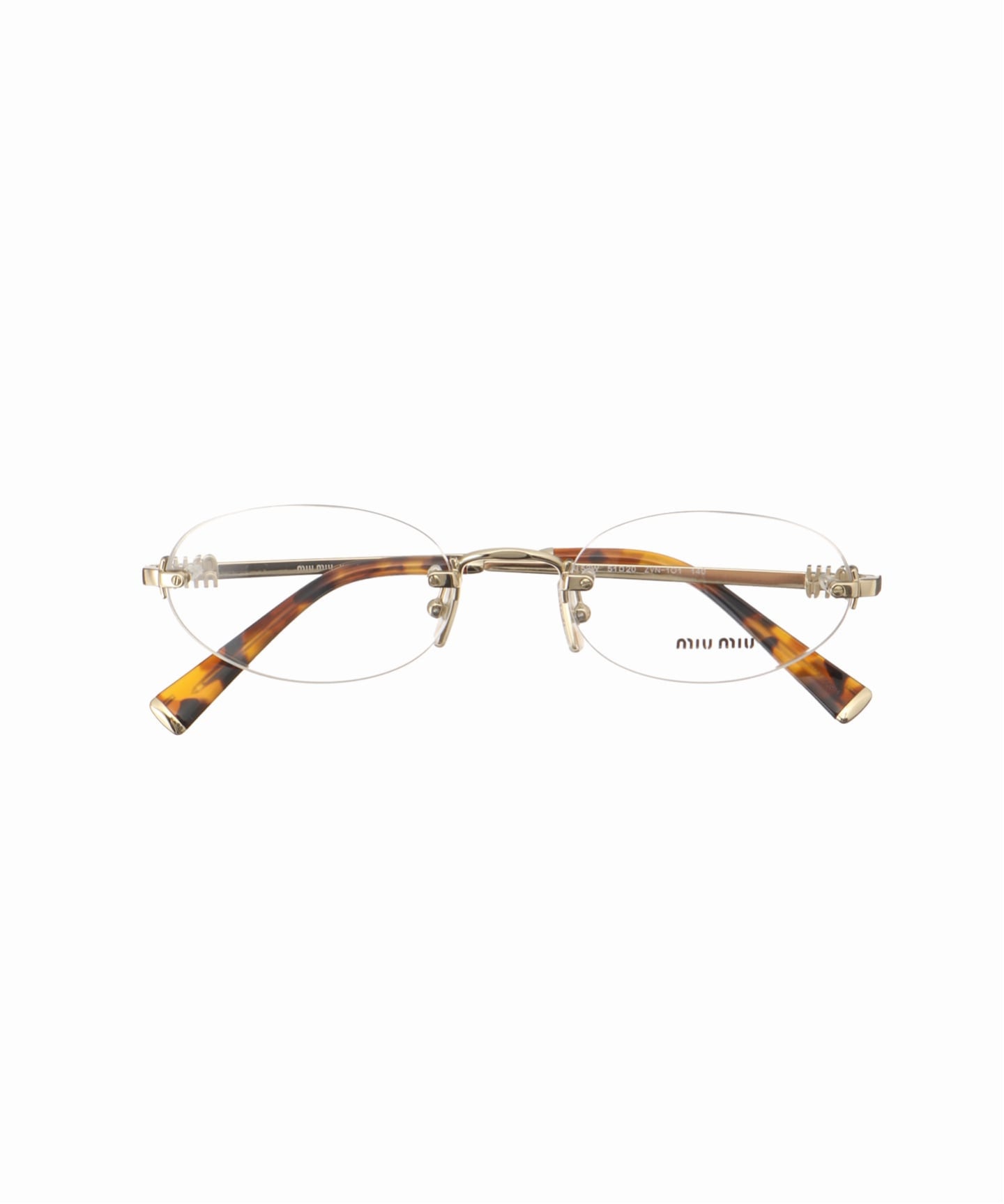 メガネ MiuMiu FW24 Miu Miu - 0MU 53WV - 1BC1O1 (0MU 53WV 1BC1O1) Miu Miu MIU MIU MU 53WV 1BC1O1 Sunglasses | Grailed