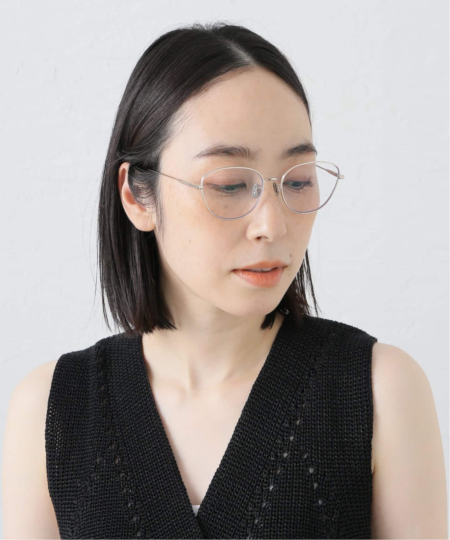 未使用 BLANC.. サングラス B0041 キャットアイ W GOL BLANC.. B0041 サングラス｜トゥモローランド 公式通販